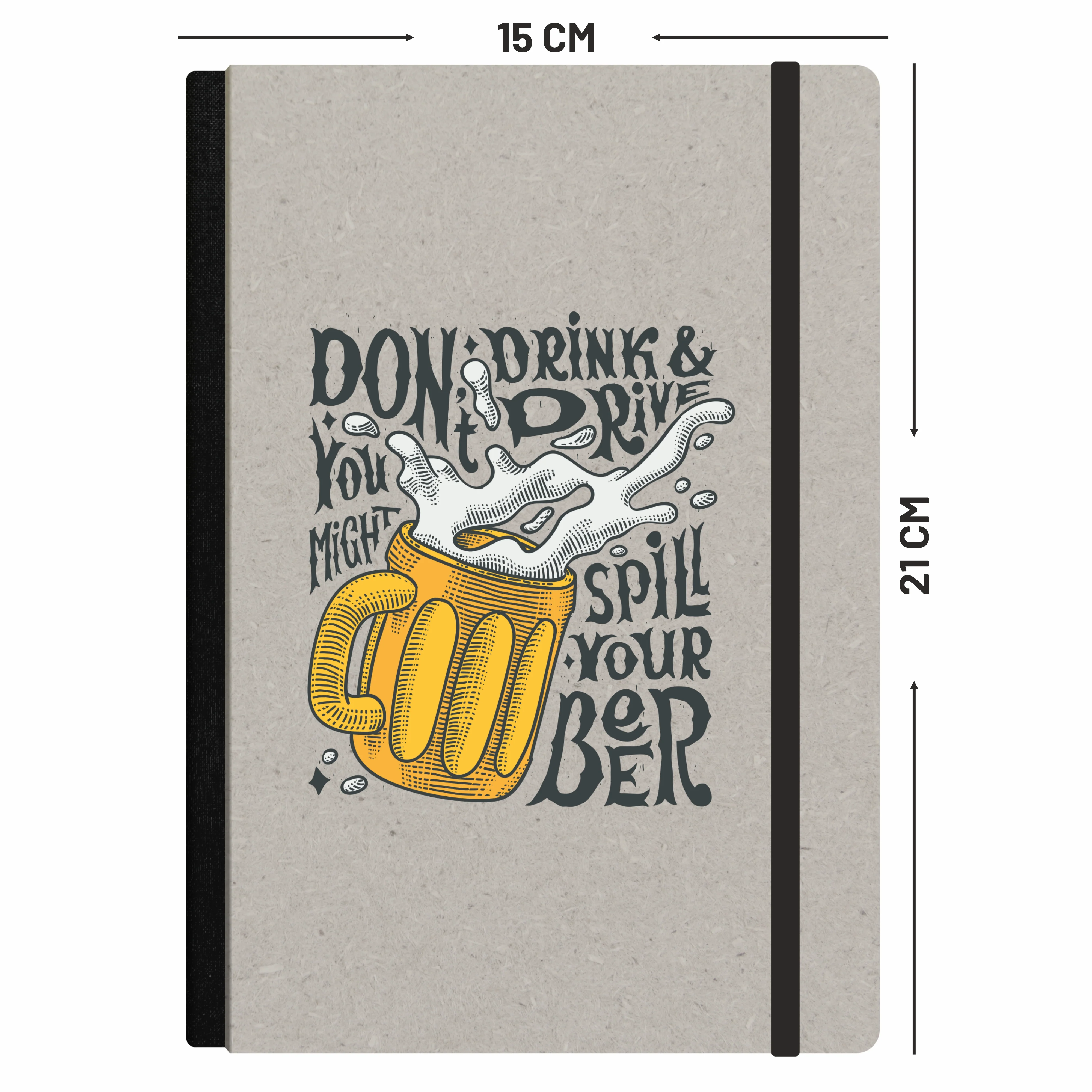 Anupam A5 Krud Notebook 192 Pages College Ruled Notebook 80 Gsm Paper Recycled Boards and Vibrant Colour Cover - Image 2