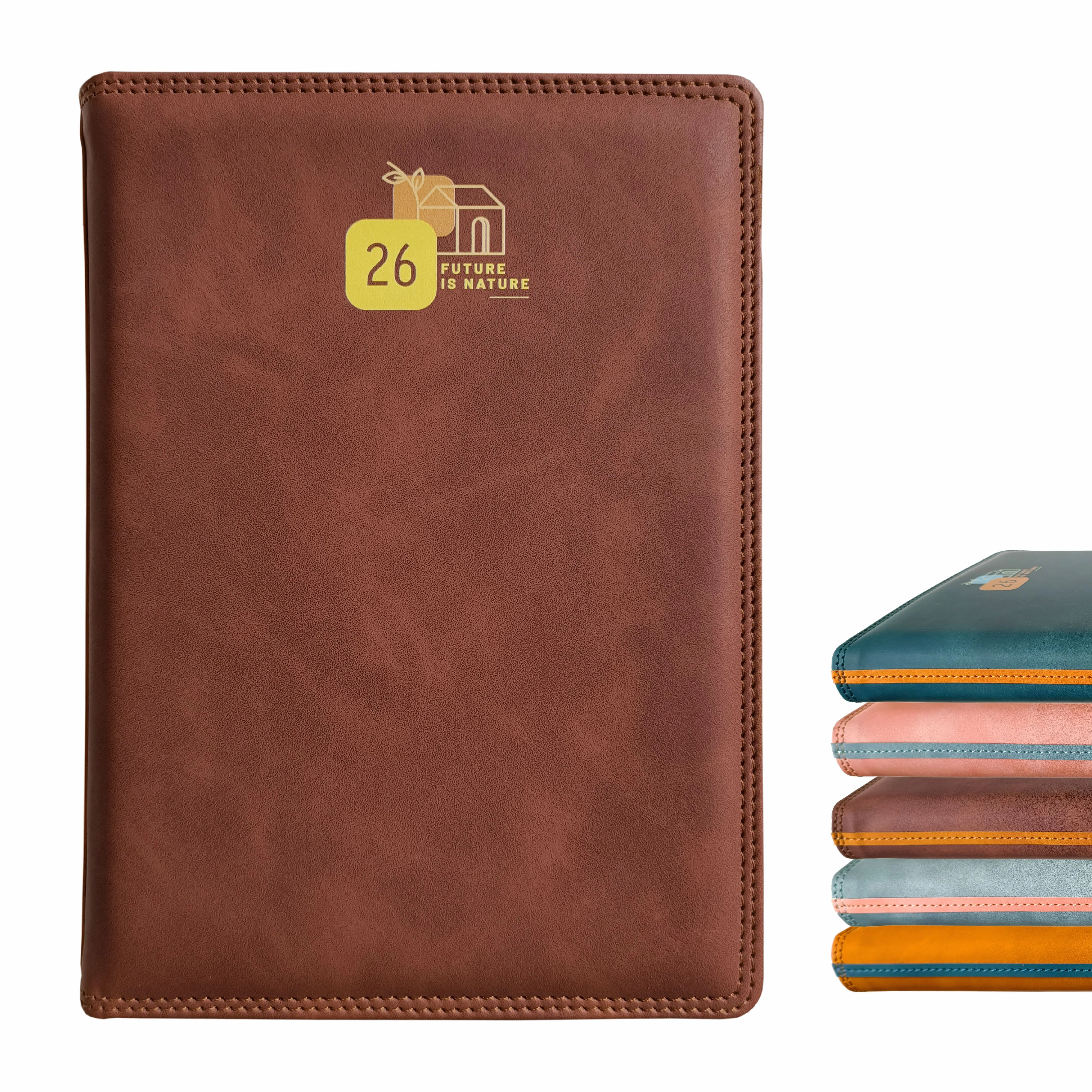 Anupam Accent 2026 Diary with Dated 2026 Daily Planner 80 GSM Full Page Per Day with Monthly Calendar, New Year Diary 2026, 365 Days Suede Textured Pu Cover Daily Diary - Image 37