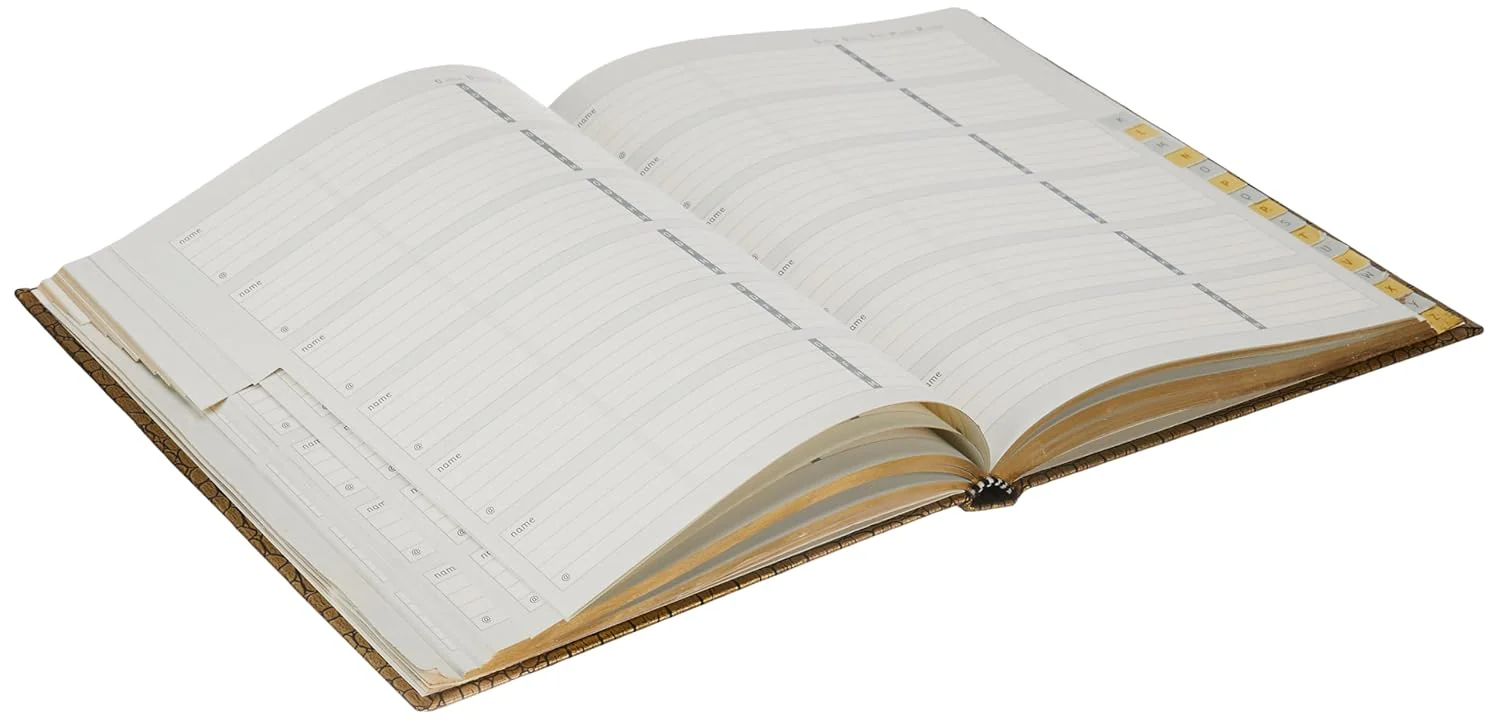 Anupam Address Diaries – 80 GSM Paper - Premium Cover & Robust Heavy Duty Quality - Image 3