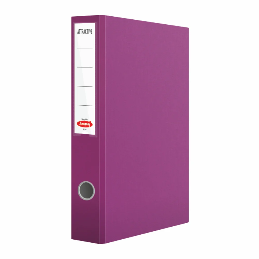 Anupam Attractive Ring File 1" 2D-Ring Robust Textured Cover ( Pack of 4 ) - Image 17