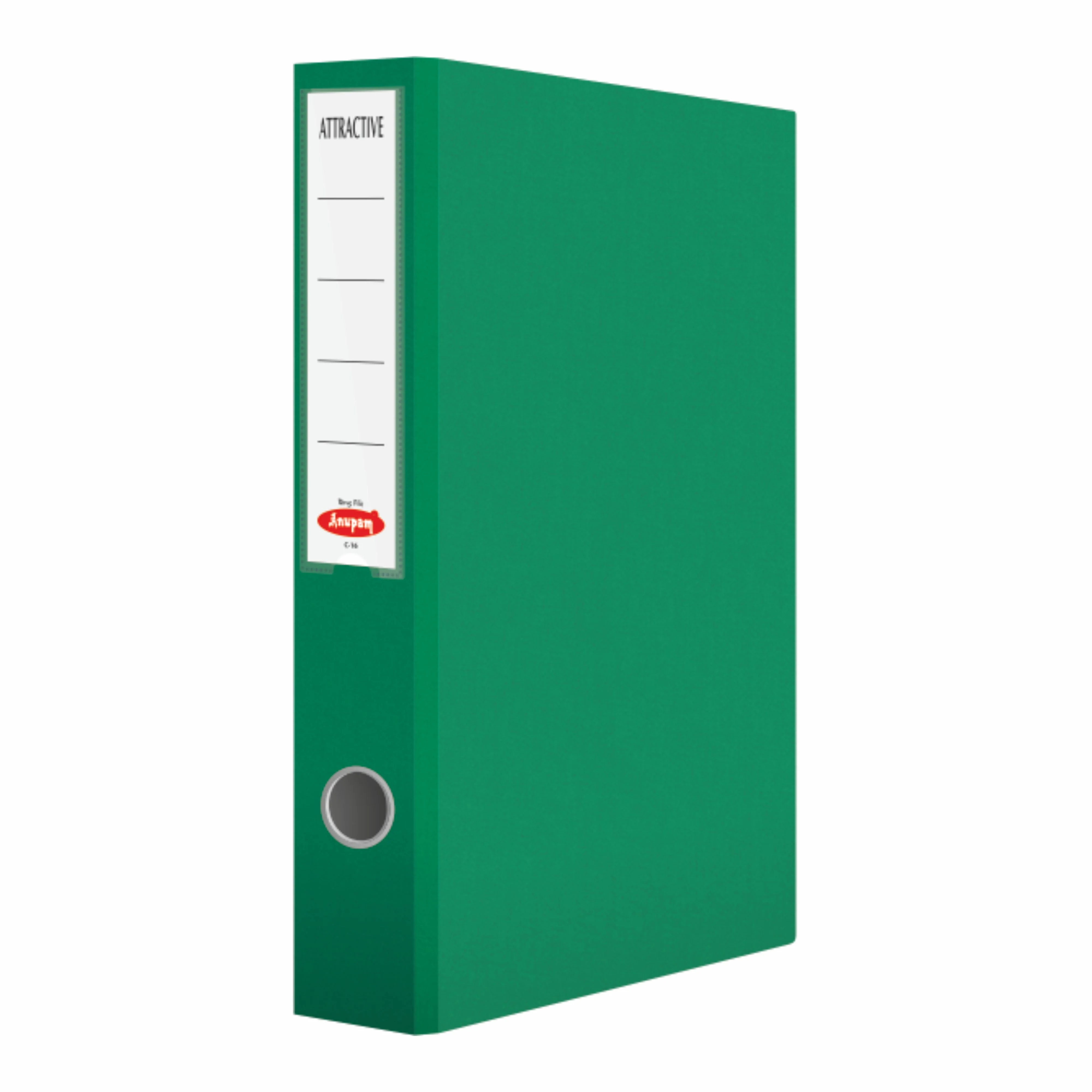 Anupam Attractive Ring File 1" 2D-Ring Robust Textured Cover ( Pack of 4 ) - Image 3