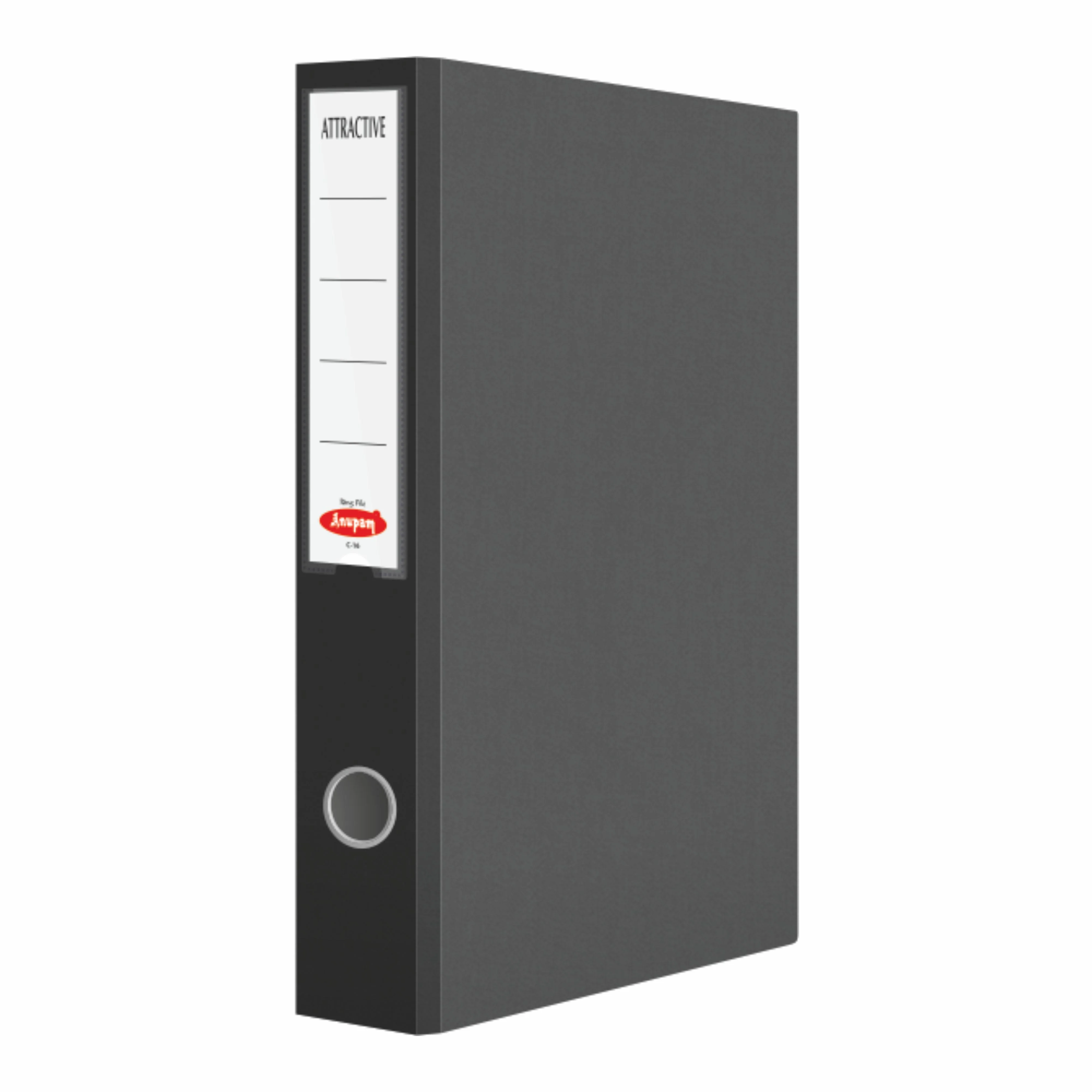 Anupam Attractive Ring File 1" 2D-Ring Robust Textured Cover ( Pack of 4 ) - Image 7