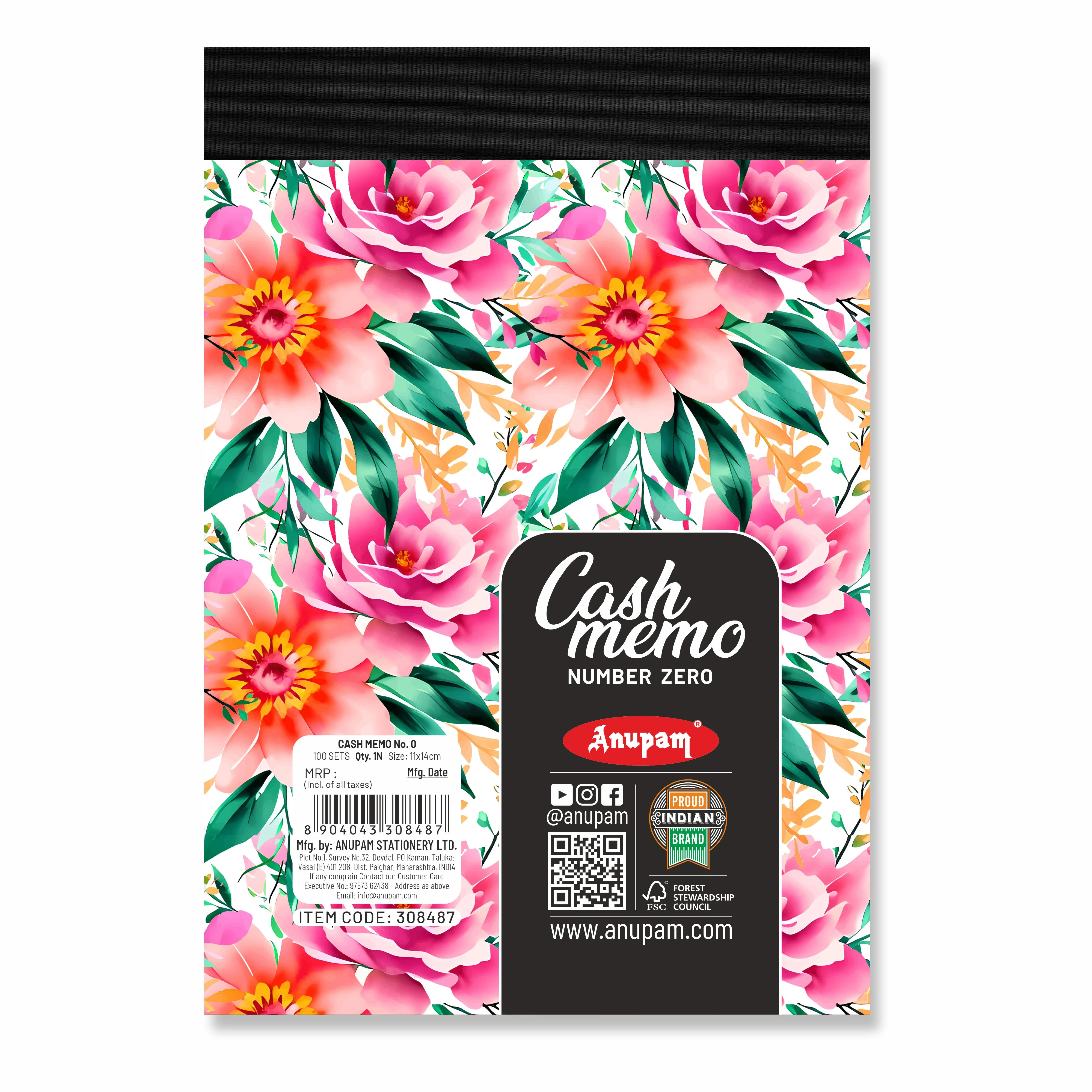 Anupam Bill Book Cash Memo-Approval Slip-Estimate Slip-Credit Memo Perforated Pages Book for Shop-Office-Institute - Image 3