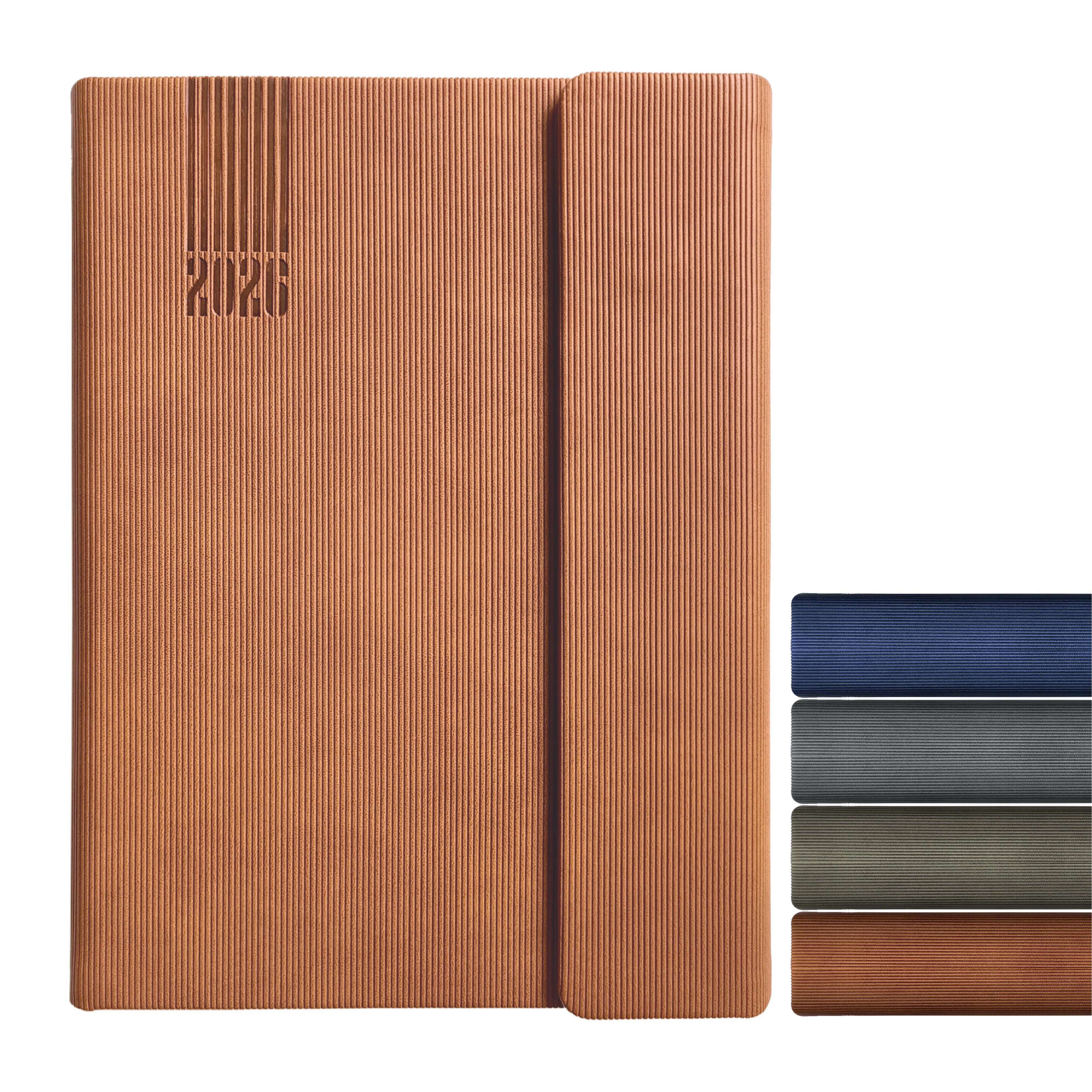 Anupam Bold 2026 Diary with Dates, Daily Planner with Monthly Calendar, 365 Days New Year Diary, PU Cover, Magnetic Flap Closure and Pen Holder Daily Diary for Office - Image 21