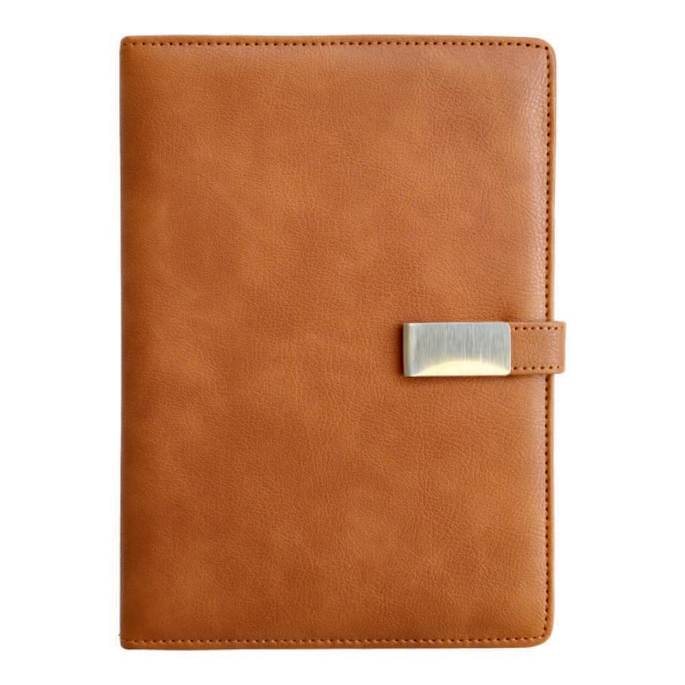 Anupam Charm Ruled Journal Notebook,192 Pages A5 Hardcover Leather Journals with Magnetic Metal Loop Closure with Pen Loop 80 Gsm Journal