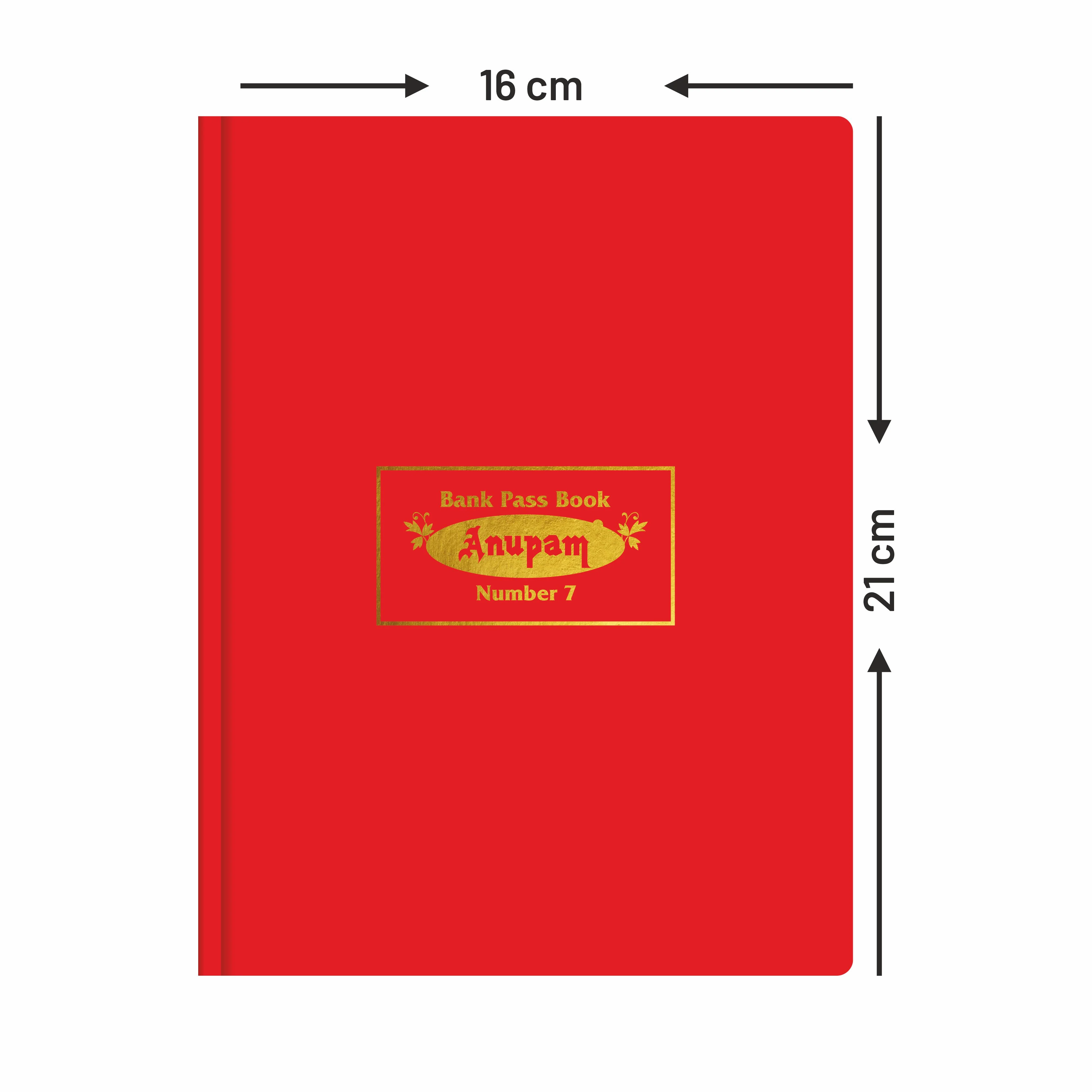Anupam Bank pass book -premium robust material-hardbound and PVC variants- 80 GSM - Image 18