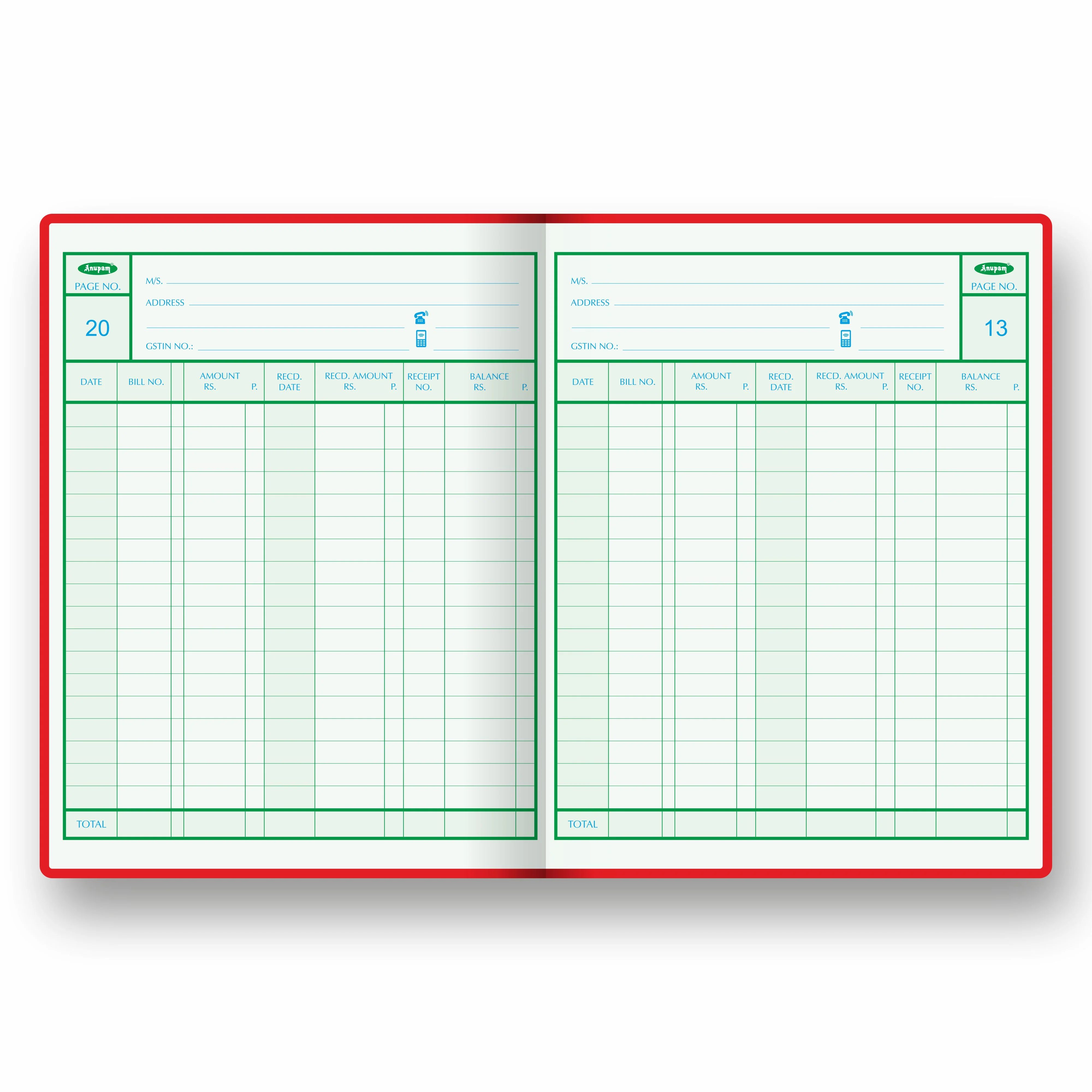 Anupam Collection Pass Book -premium robust material-hardbound and PVC variants- 80 GSM - Image 23