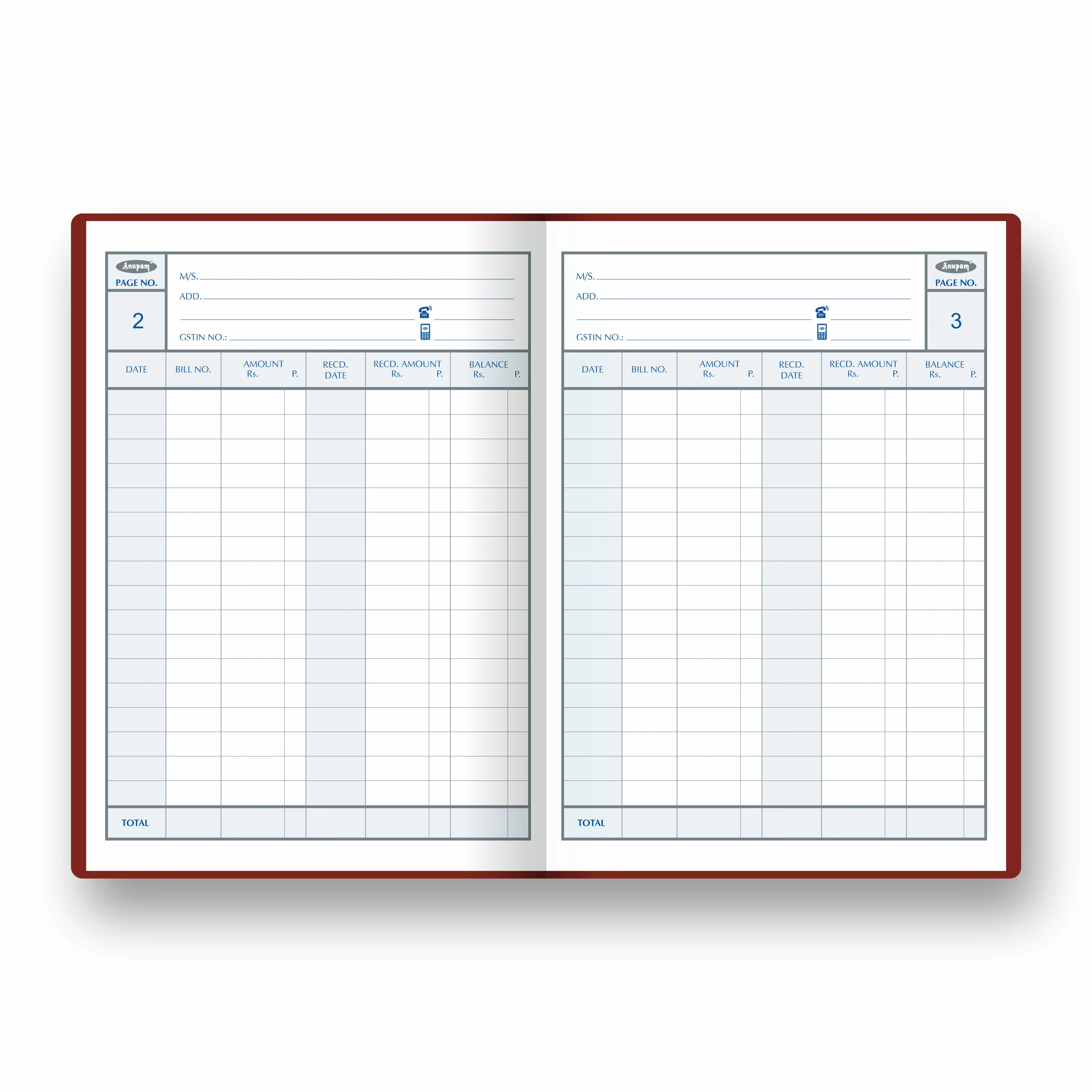 Anupam Collection Pass Book -premium robust material-hardbound and PVC variants- 80 GSM - Image 5