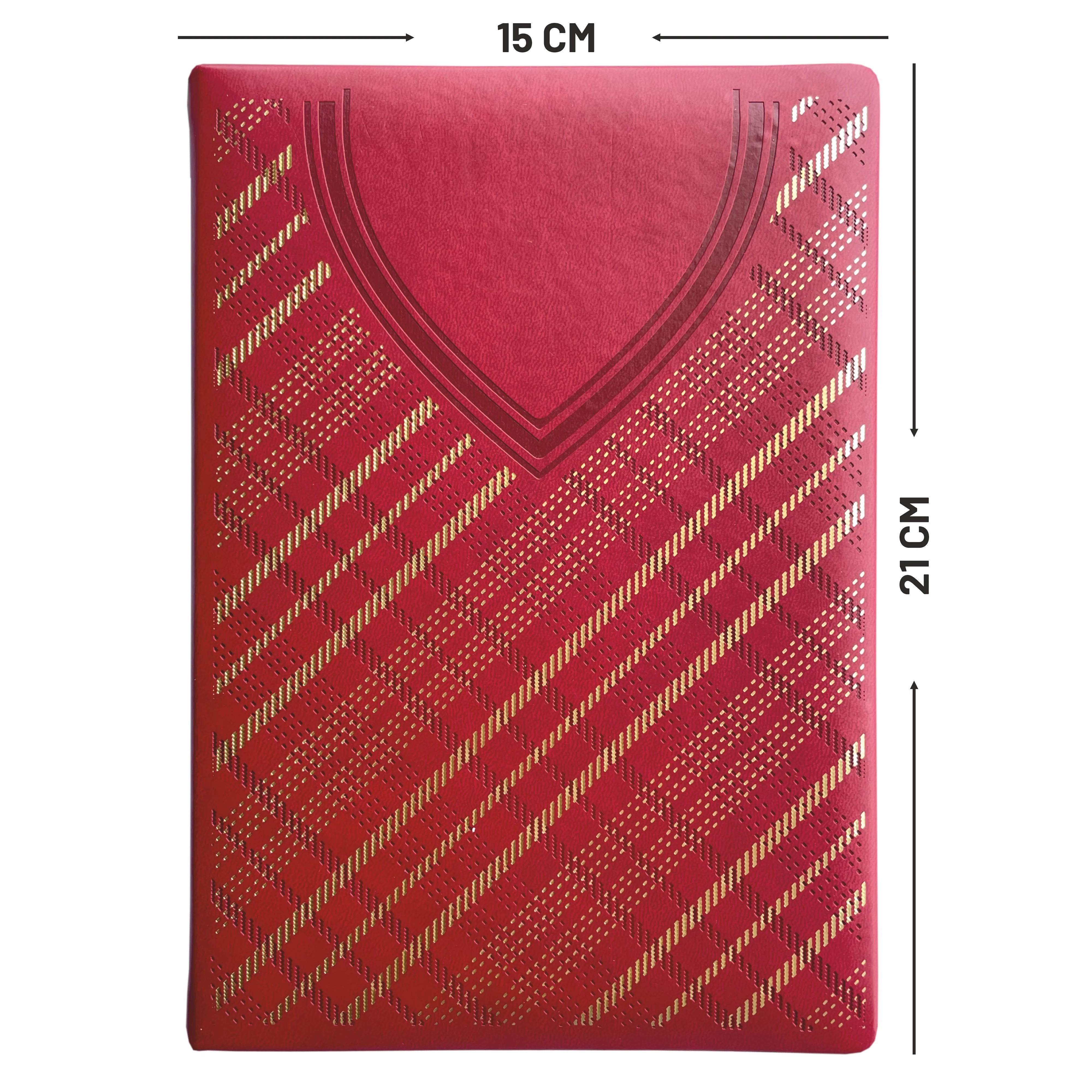 Anupam Dap Journal - A5 Size, 192 Pages - Crafted from Fine Leather Textured PU with Trendy Shirt-Styled Design - Image 2
