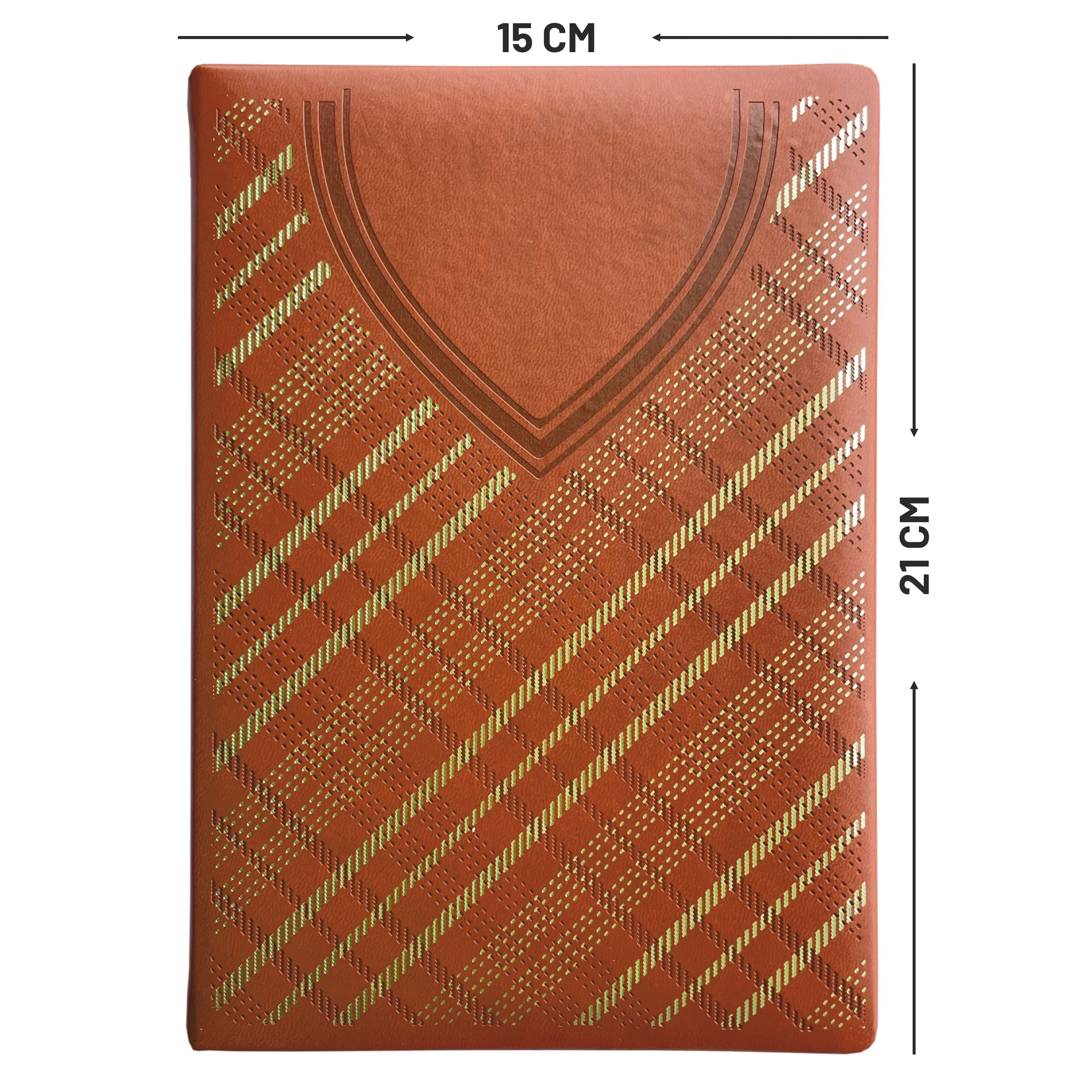 Anupam Dap Journal - A5 Size, 192 Pages - Crafted from Fine Leather Textured PU with Trendy Shirt-Styled Design - Image 68