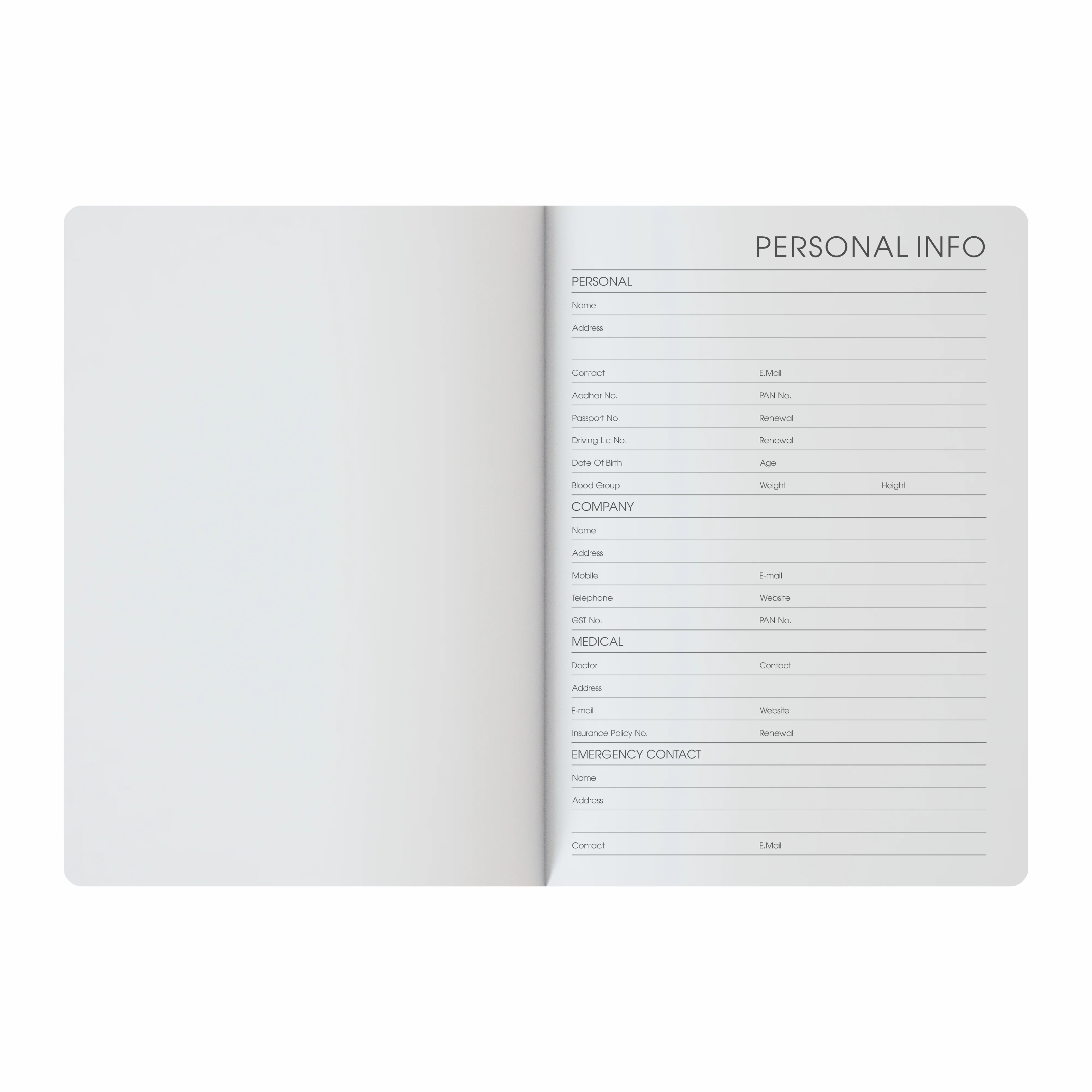 Anupam Dap Journal - A5 Size, 192 Pages - Crafted from Fine Leather Textured PU with Trendy Shirt-Styled Design - Image 91