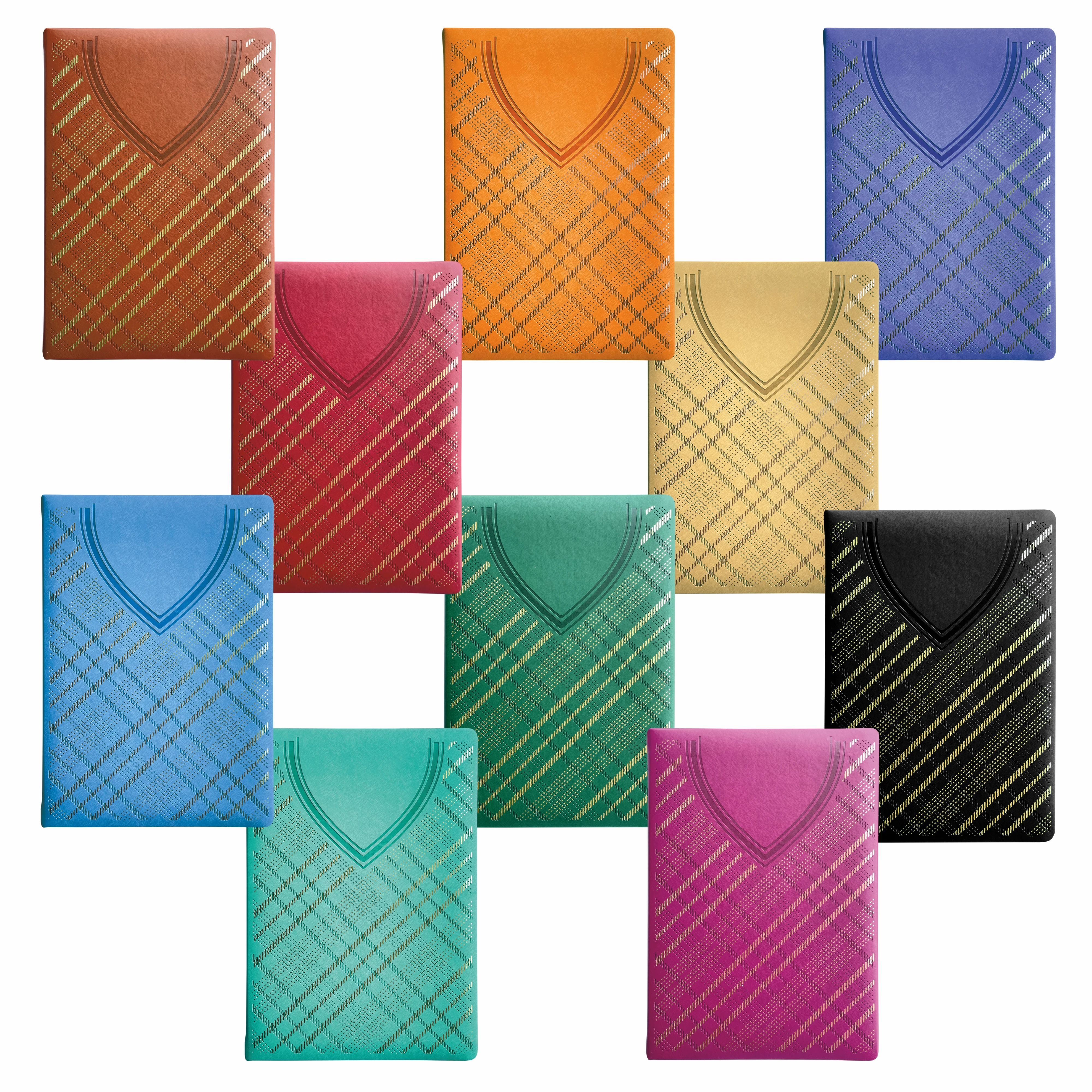 Anupam Dap Journal - A5 Size, 192 Pages - Crafted from Fine Leather Textured PU with Trendy Shirt-Styled Design - Image 99