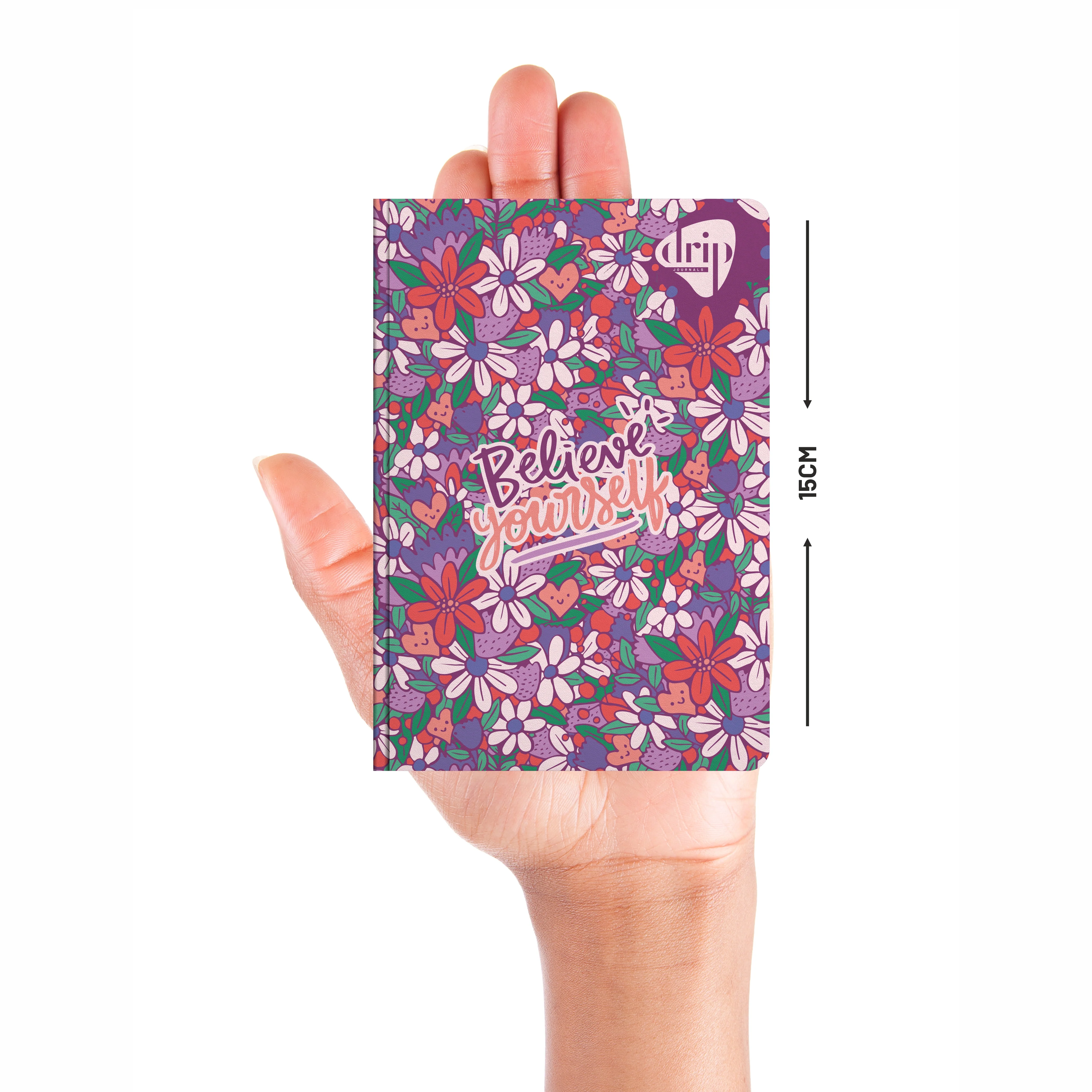 Anupam Drip Journal 160 Pages, 80 GSM Ruled Paper A5 & A6 Size | Colour Designer Inside Pages | Soft Bound Aesthetic Cover for Journaling Notes & Planning - Image 11