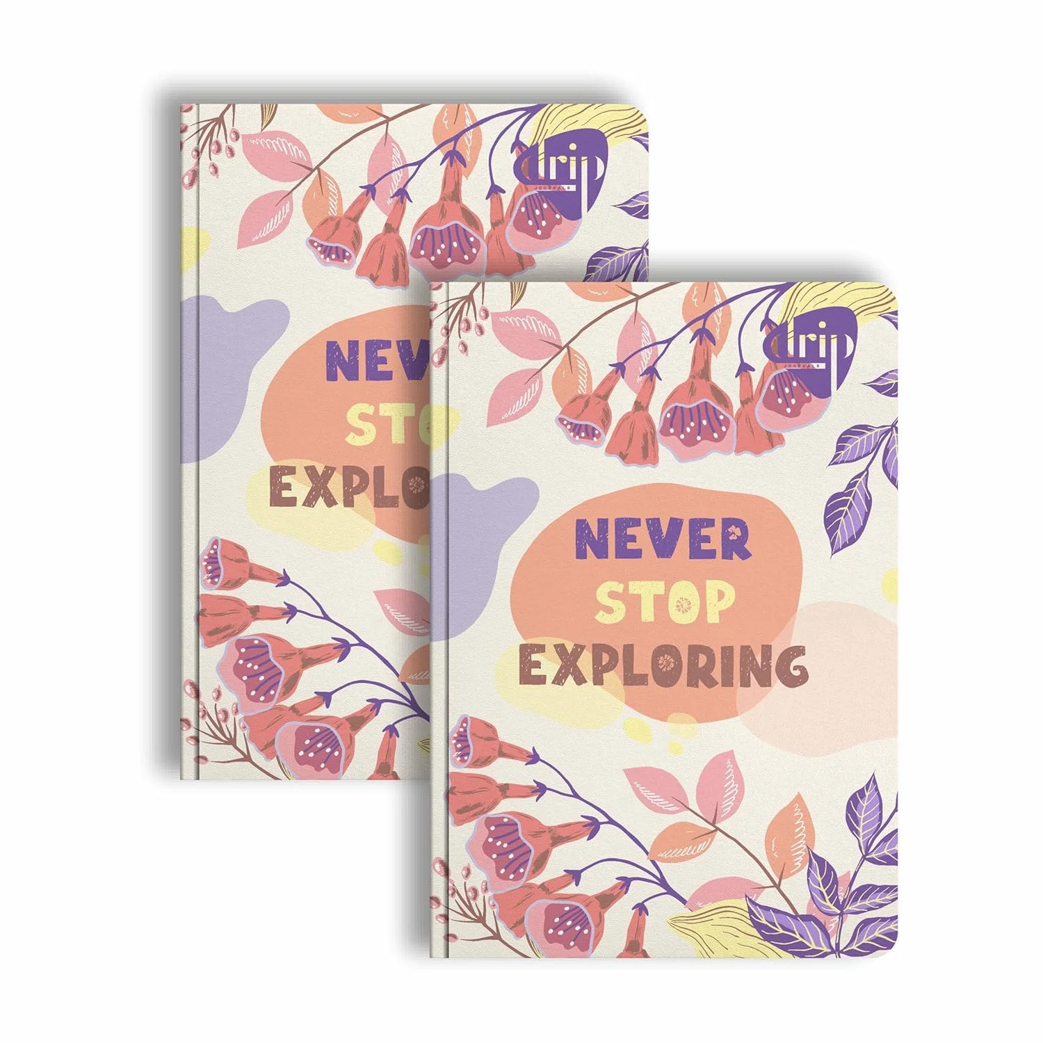 Anupam Drip Journal 160 Pages, 80 GSM Ruled Paper | Vibrant Colour Designer Inside Pages | Soft Bound Aesthetic Cover | A5 Size for Journaling, Notes & Planning - Image 16