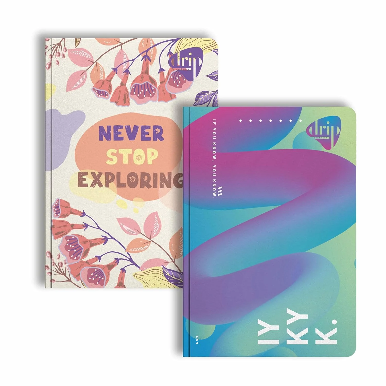 Anupam Drip Journal 160 Pages, 80 GSM Ruled Paper | Vibrant Colour Designer Inside Pages | Soft Bound Aesthetic Cover | A5 Size for Journaling, Notes & Planning - Image 22