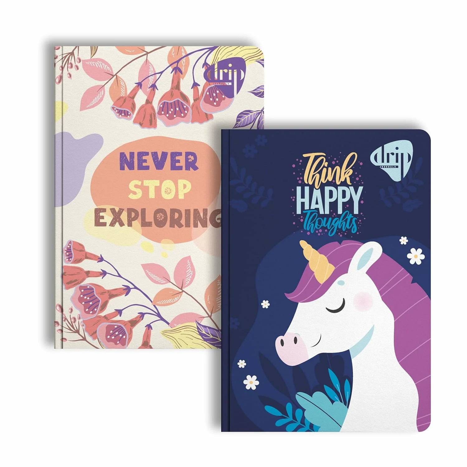 Anupam Drip Journal 160 Pages, 80 GSM Ruled Paper | Vibrant Colour Designer Inside Pages | Soft Bound Aesthetic Cover | A5 Size for Journaling, Notes & Planning - Image 23