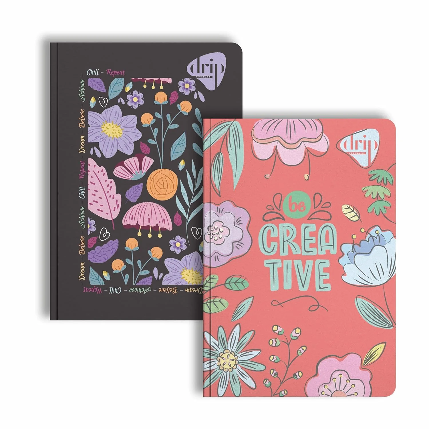 Anupam Drip Journal 160 Pages, 80 GSM Ruled Paper | Vibrant Colour Designer Inside Pages | Soft Bound Aesthetic Cover | A5 Size for Journaling, Notes & Planning - Image 25