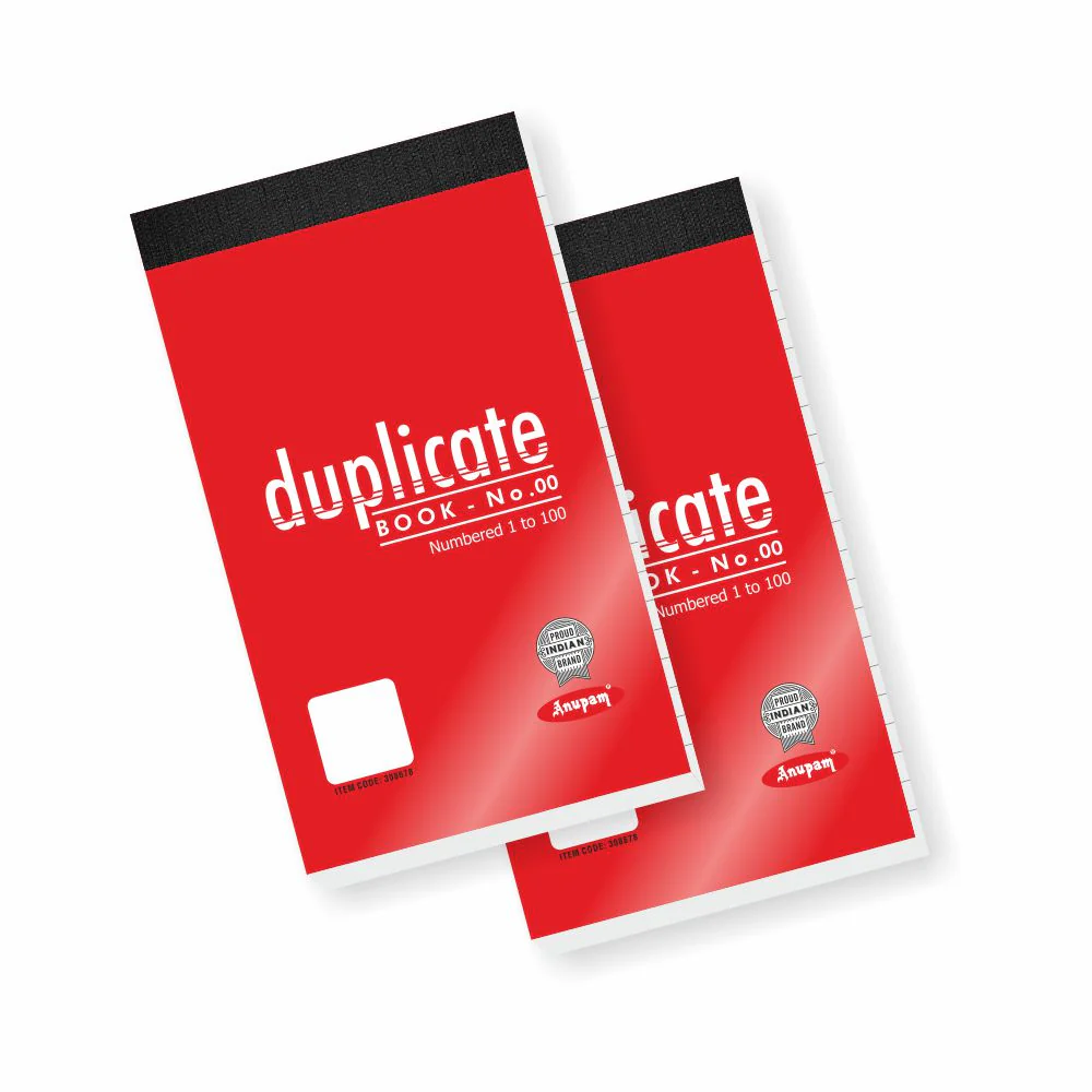 Anupam Duplicate Book with Carbon & Index Ruled Sheets Pad for Replicate-Record Organize and Work Order Receipt Book - Image 4