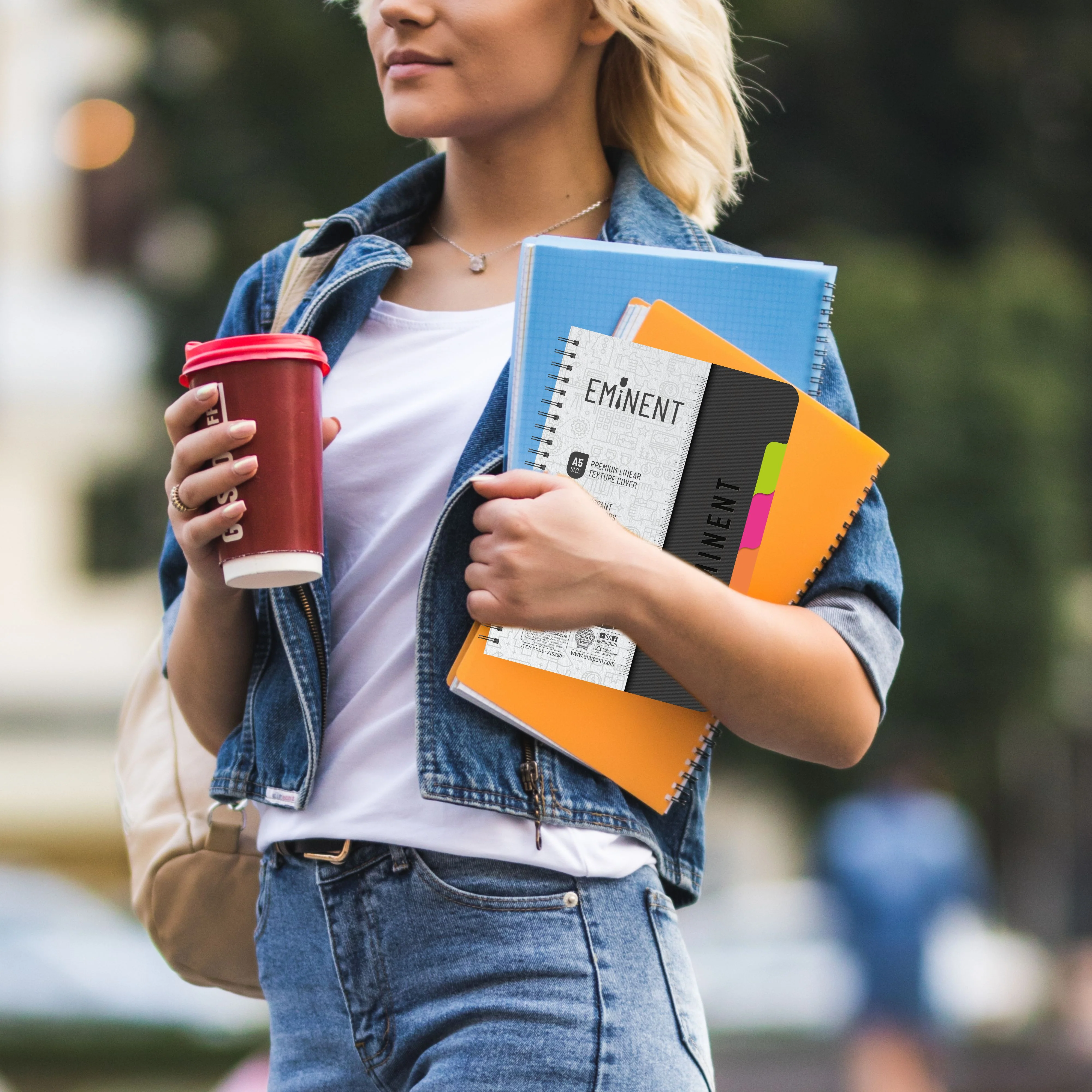 Anupam Eminent Multi-Subject Spiral Notebook–College Ruled with Pocket-Movable Dividers-Premium Cover-70GSM - Image 13