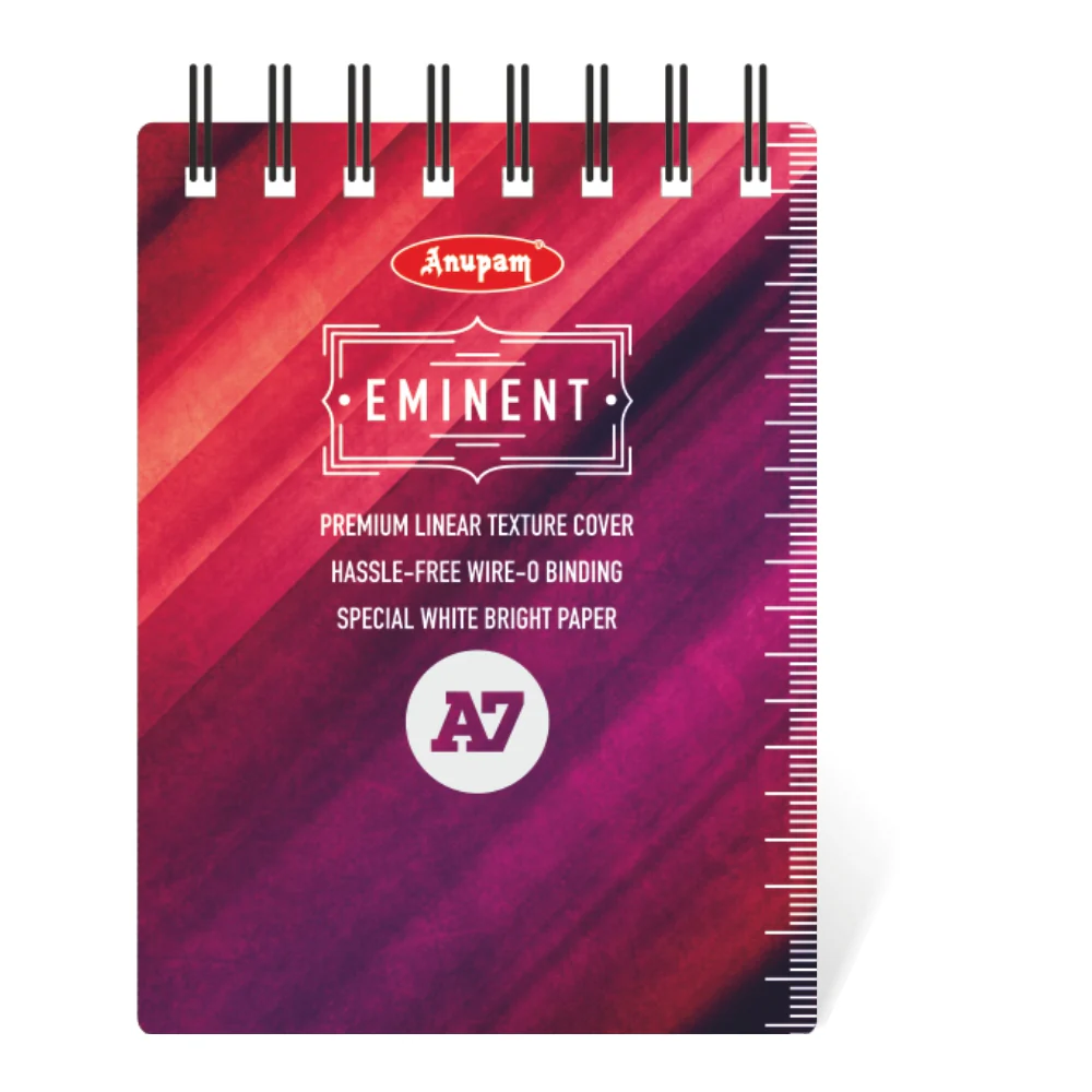 Anupam Eminent Multi-Subject Spiral Notebook–College Ruled with Pocket-Movable Dividers-Premium Cover-70GSM - Image 23