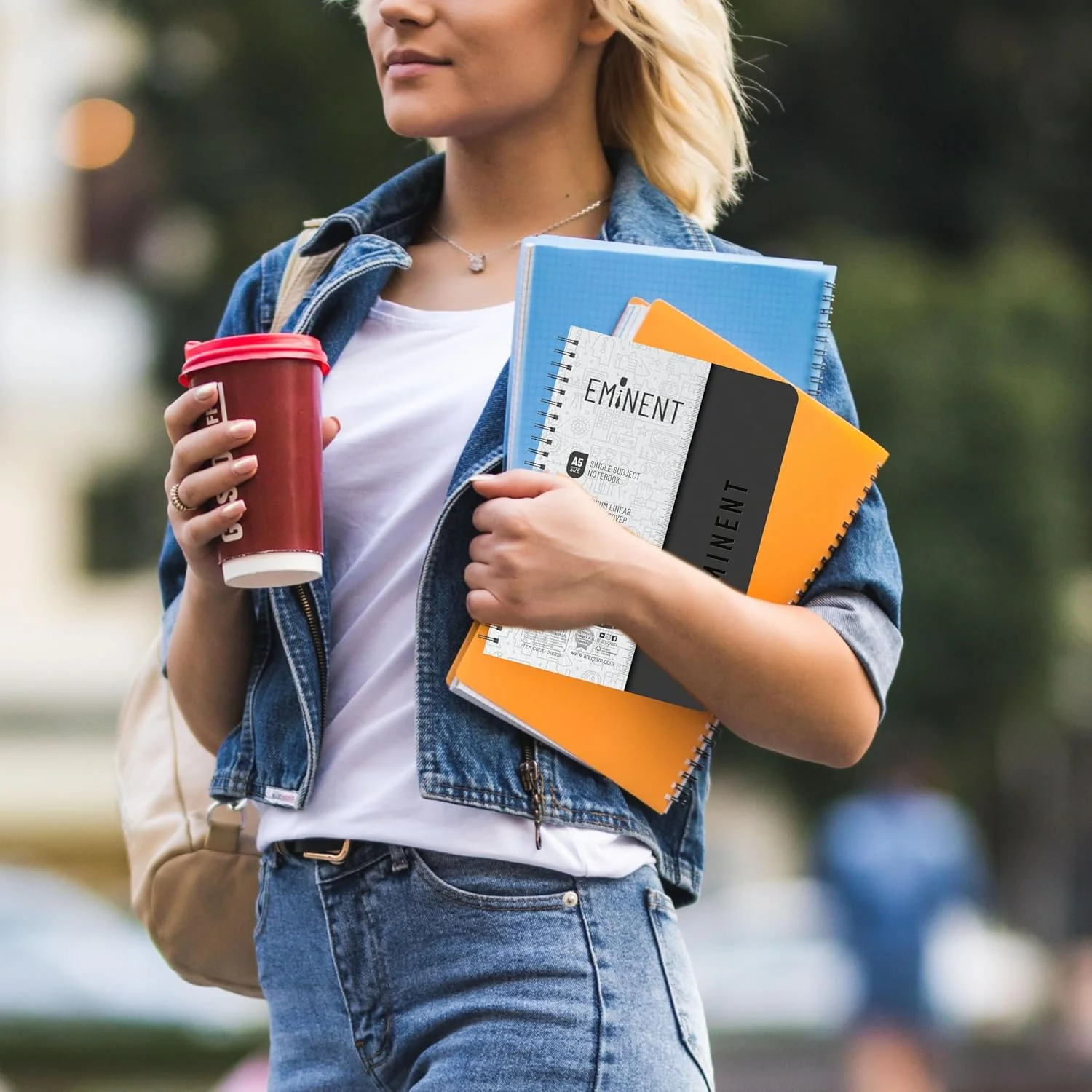 Anupam Eminent Multi-Subject Spiral Notebook–College Ruled with Pocket-Movable Dividers-Premium Cover-70GSM - Image 9