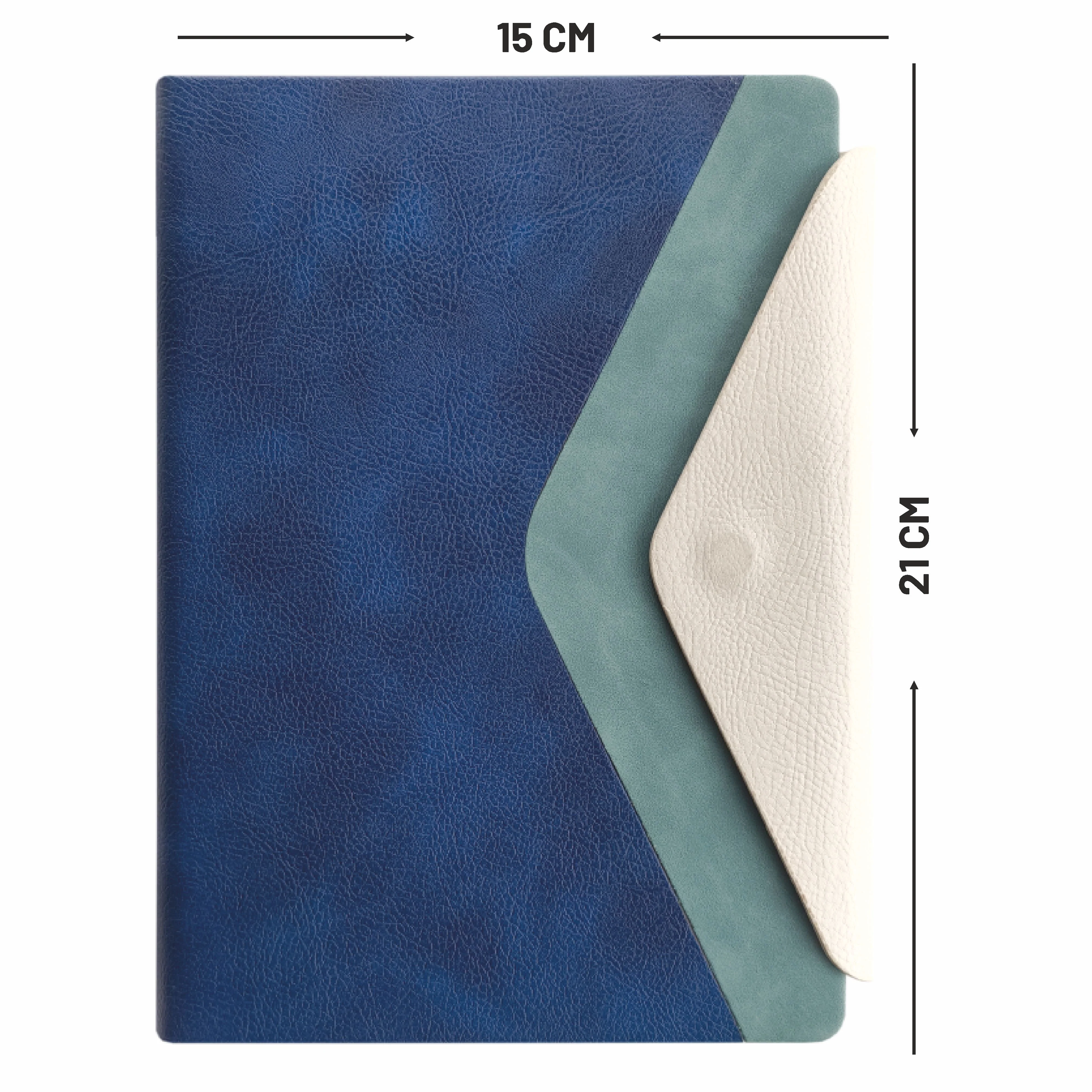 Anupam Envy Elegance Redefined A5 Journal | 160 Pages, 100 GSM Premium Paper | 3-Tone PU Design | Magnetic Closure, Lay flat, Water & Bill Tracker, Monthly & Yearly Planner - Image 20