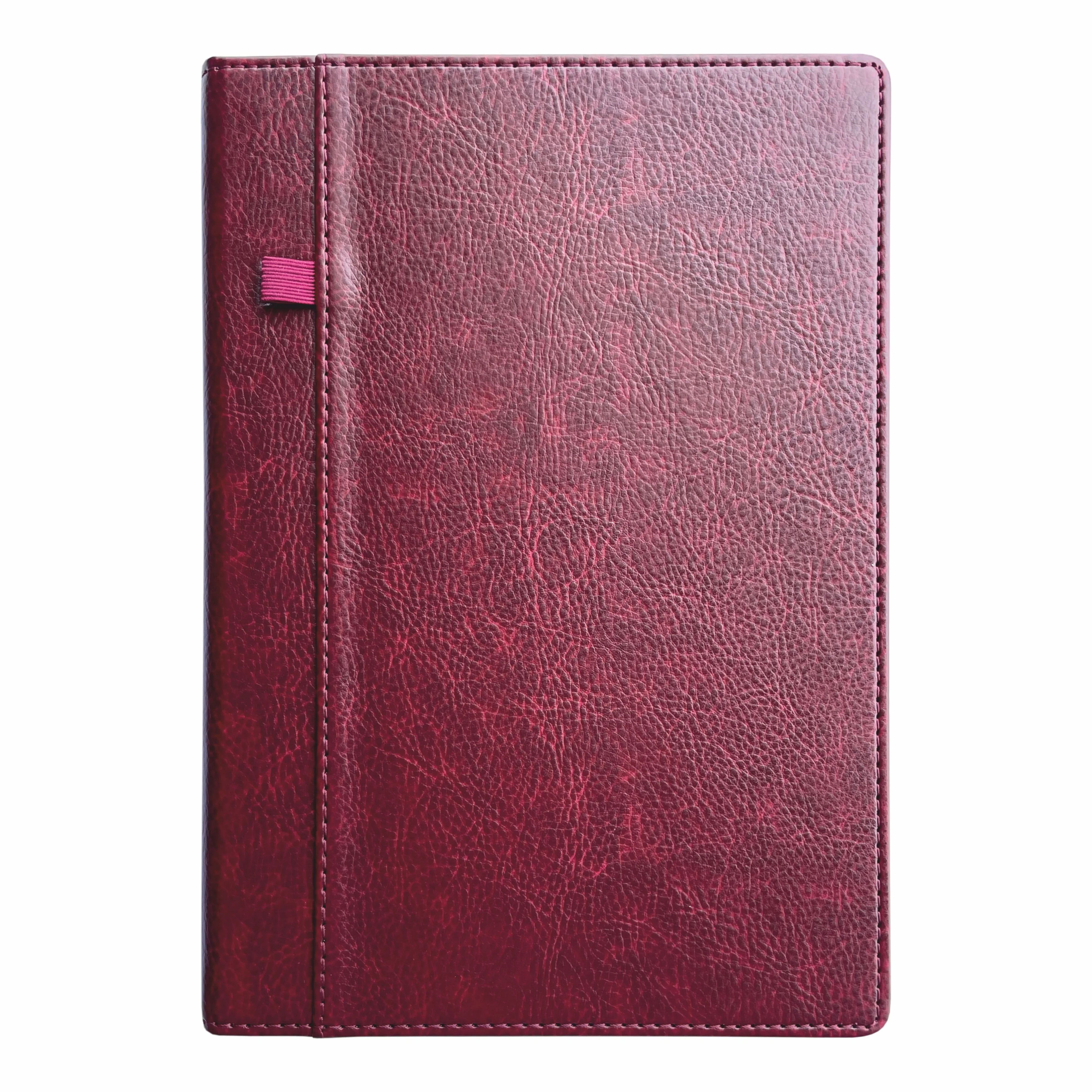 Anupam Exec Journal - Vintage Elegance with Stitched Edges, Elastic Pen Loop, and Leather Textured PU Covers – 192 Pages - Image 2