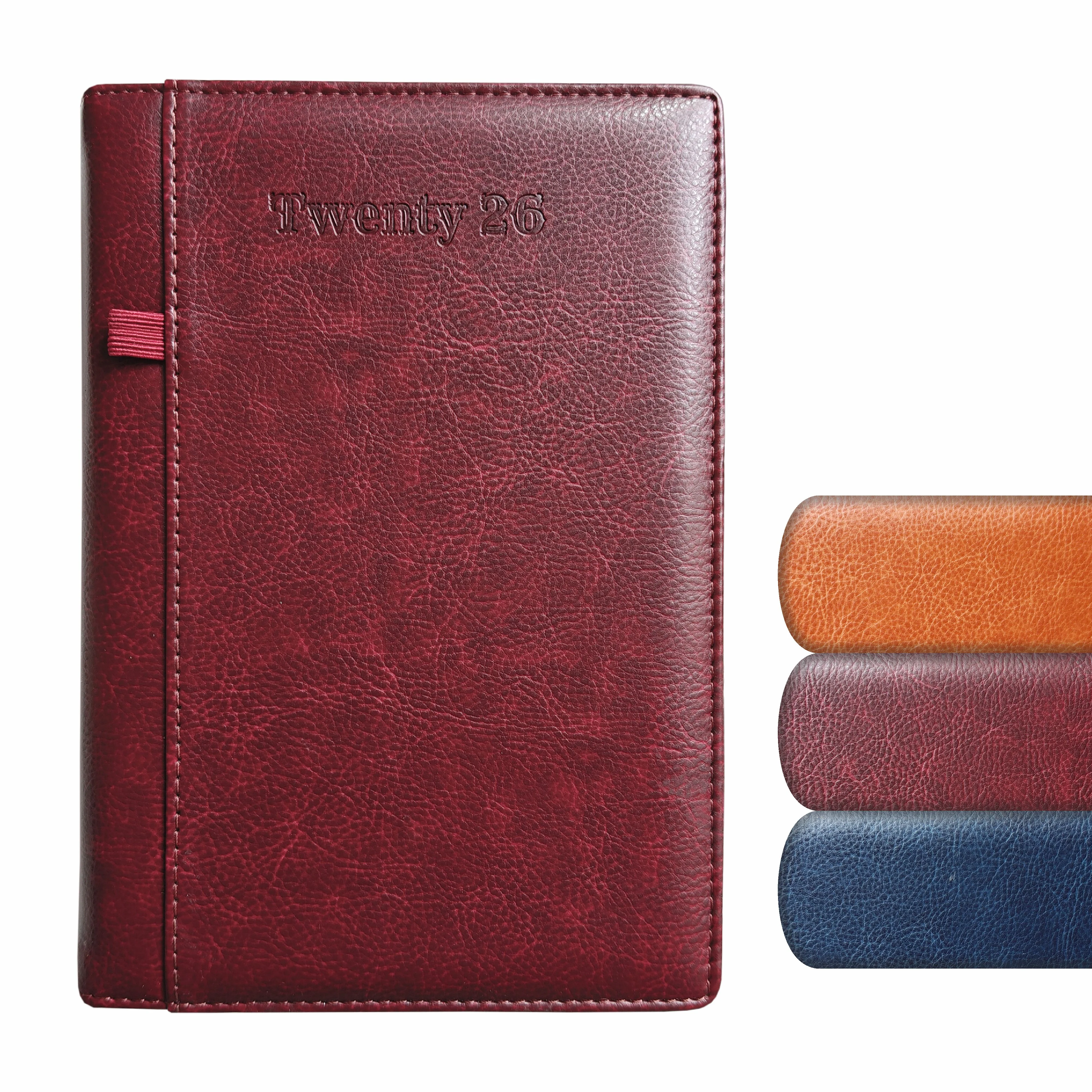 Anupam Exec 2026 Diary Dated Daily Planner – Full Page Per Day, 80 GSM Paper, Monthly Calendar, PU Leather Cover, Pen Holder, 365 Days Office Diary - Image 17