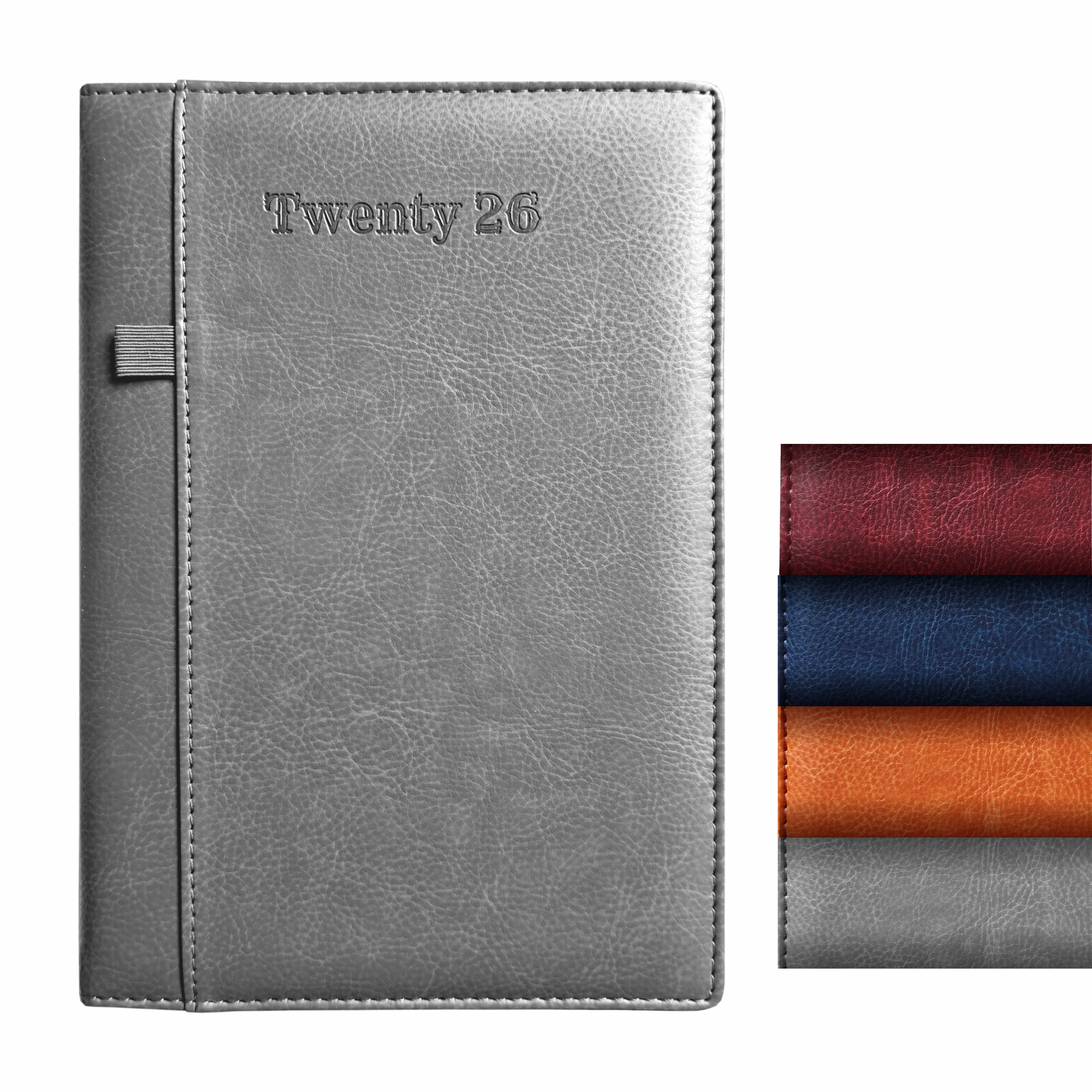 Anupam Exec 2026 Diary Dated Daily Planner – Full Page Per Day, 80 GSM Paper, Monthly Calendar, PU Leather Cover, Pen Holder, 365 Days Office Diary - Image 25