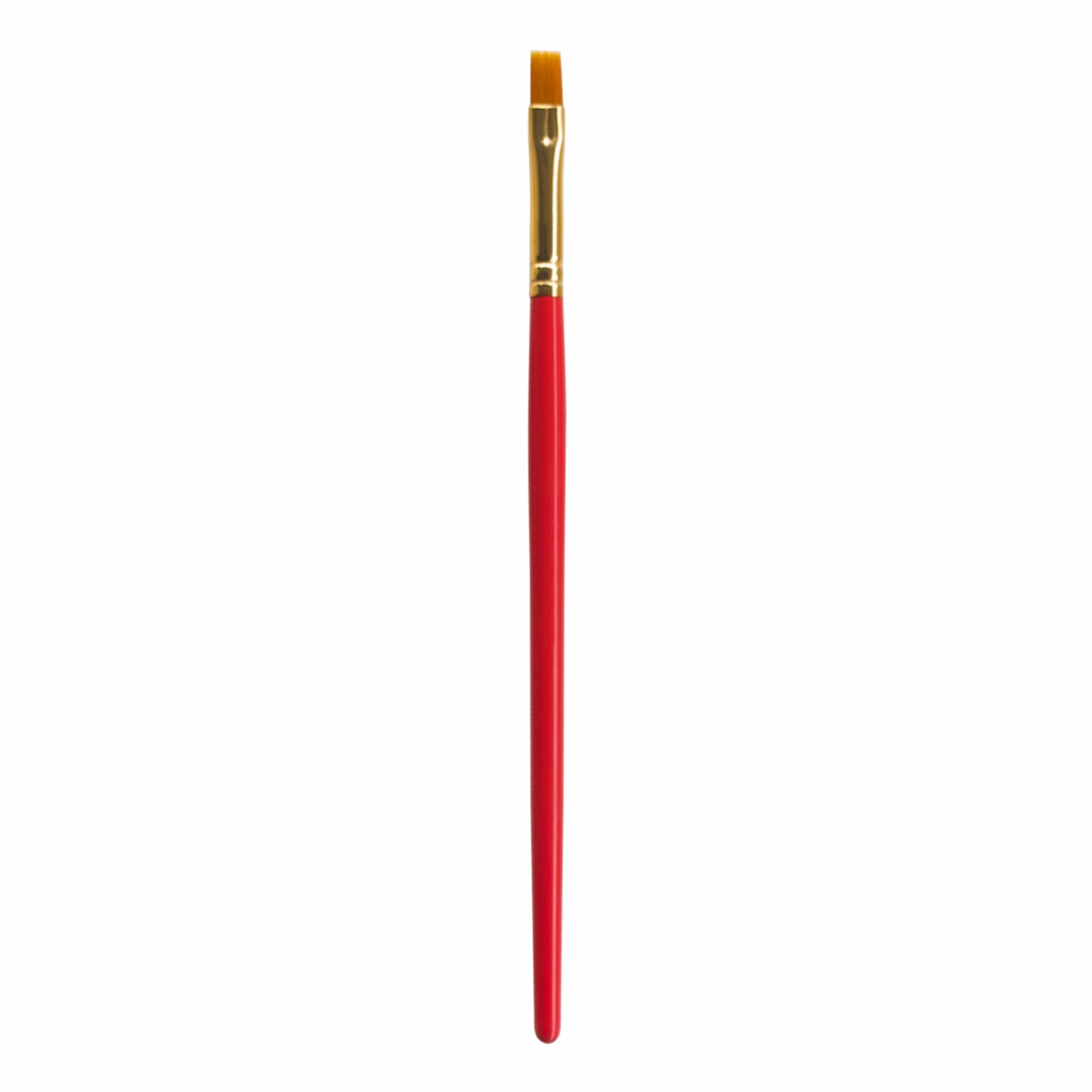 Anupam Flat Synthetic Painting Brush Set of 10 | Size 2 for Watercolor, Acrylic, and One-Stroke Painting (Sr. 32) - Image 2