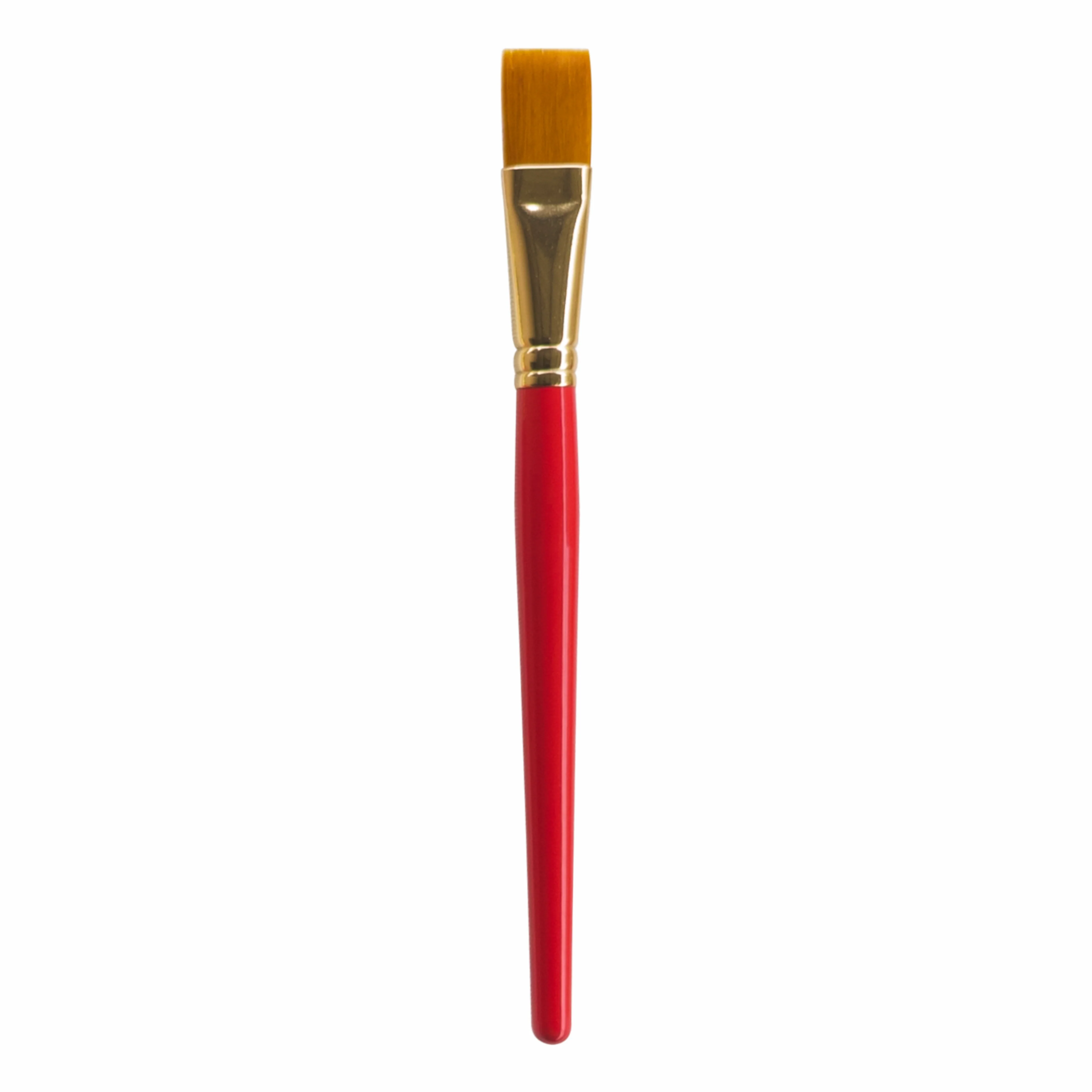 Anupam Flat Synthetic Painting Brush Set of 3 | Size 11 for Watercolor, Acrylic, and One-Stroke Painting (Sr. 32) - Image 2