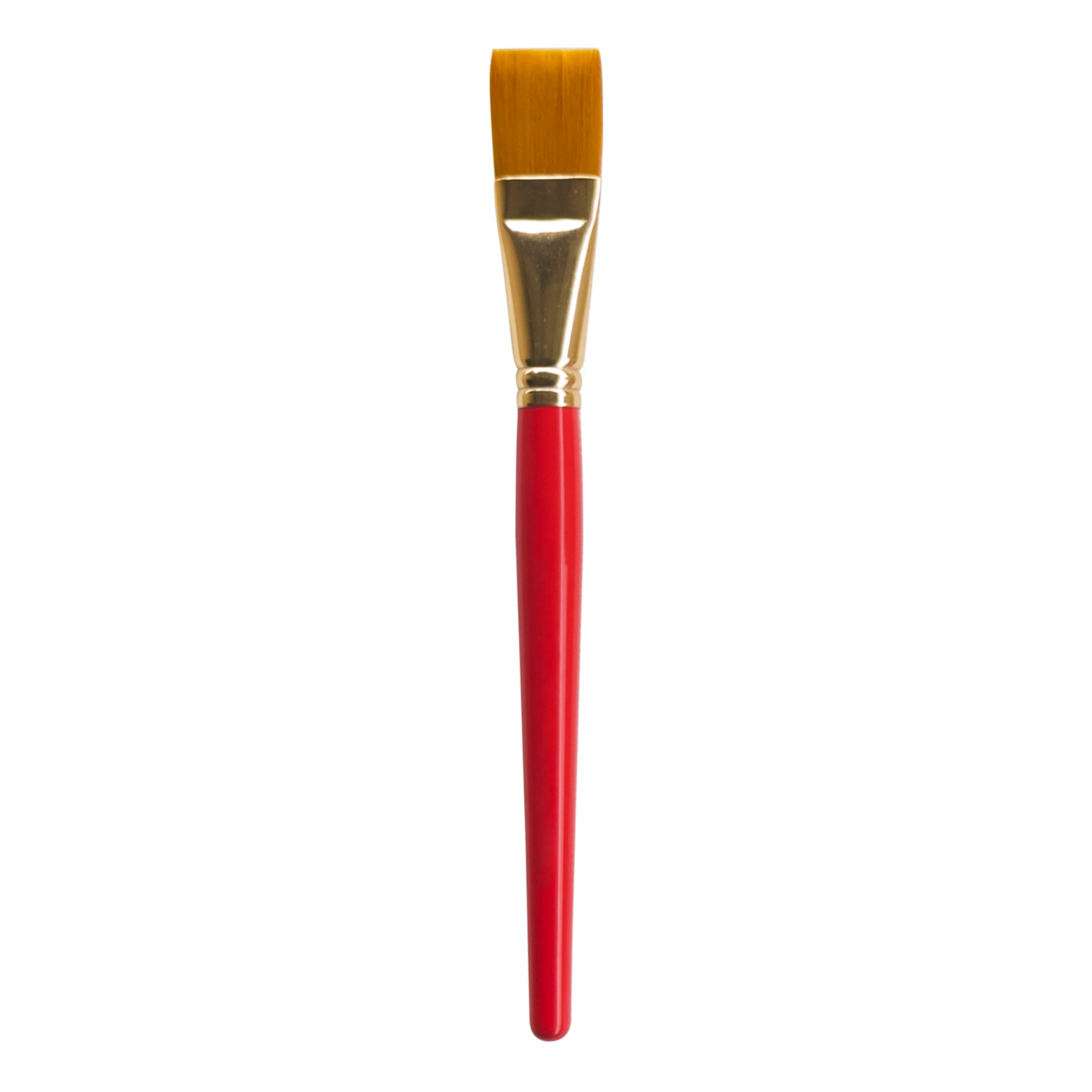 Anupam Flat Synthetic Painting Brush Set of 3 | Size 12 for Watercolor, Acrylic, and One-Stroke Painting (Sr. 32) - Image 2