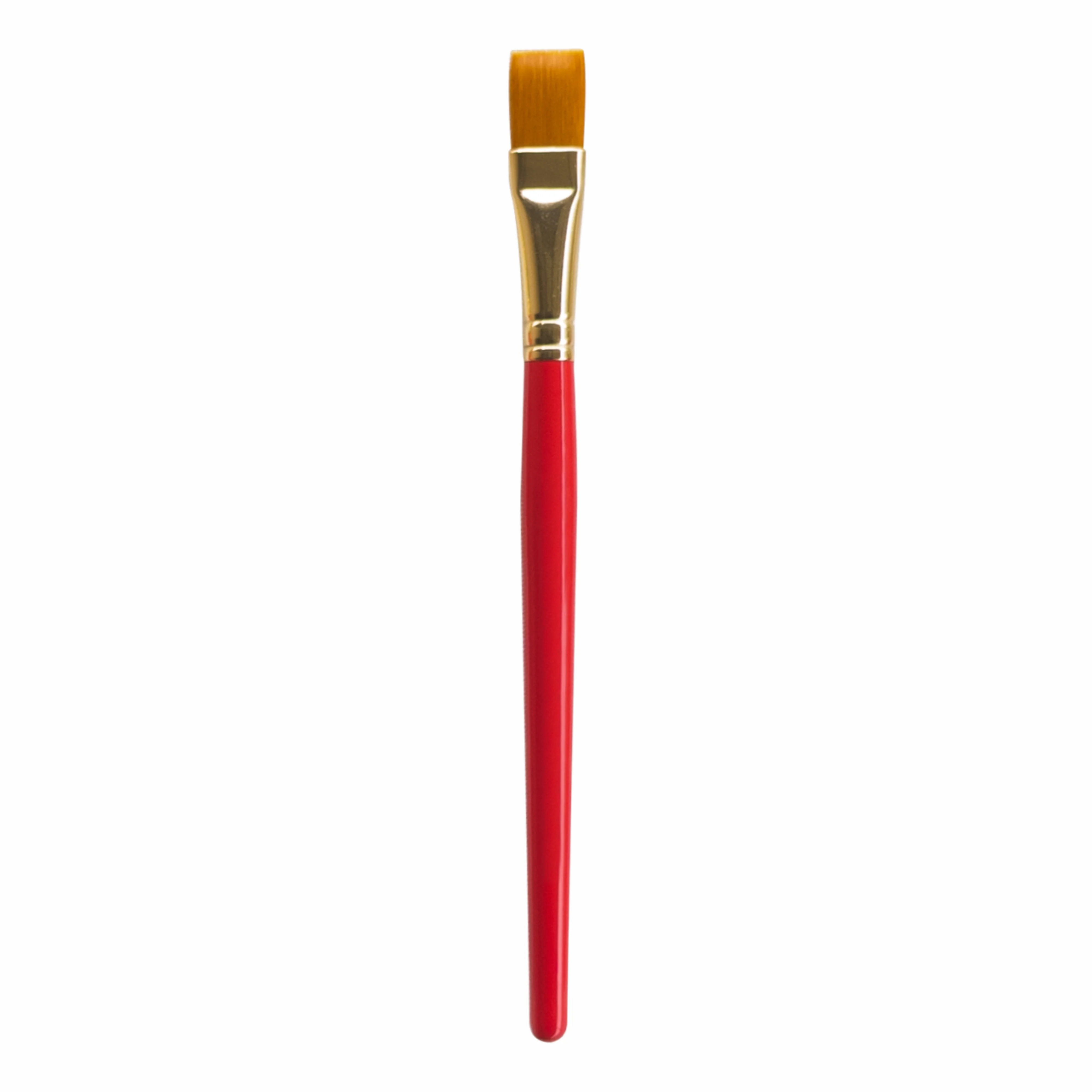 Anupam Flat Synthetic Painting Brush Set of 5 | Size 7 for Watercolor, Acrylic, and One-Stroke Painting (Sr. 32) - Image 2
