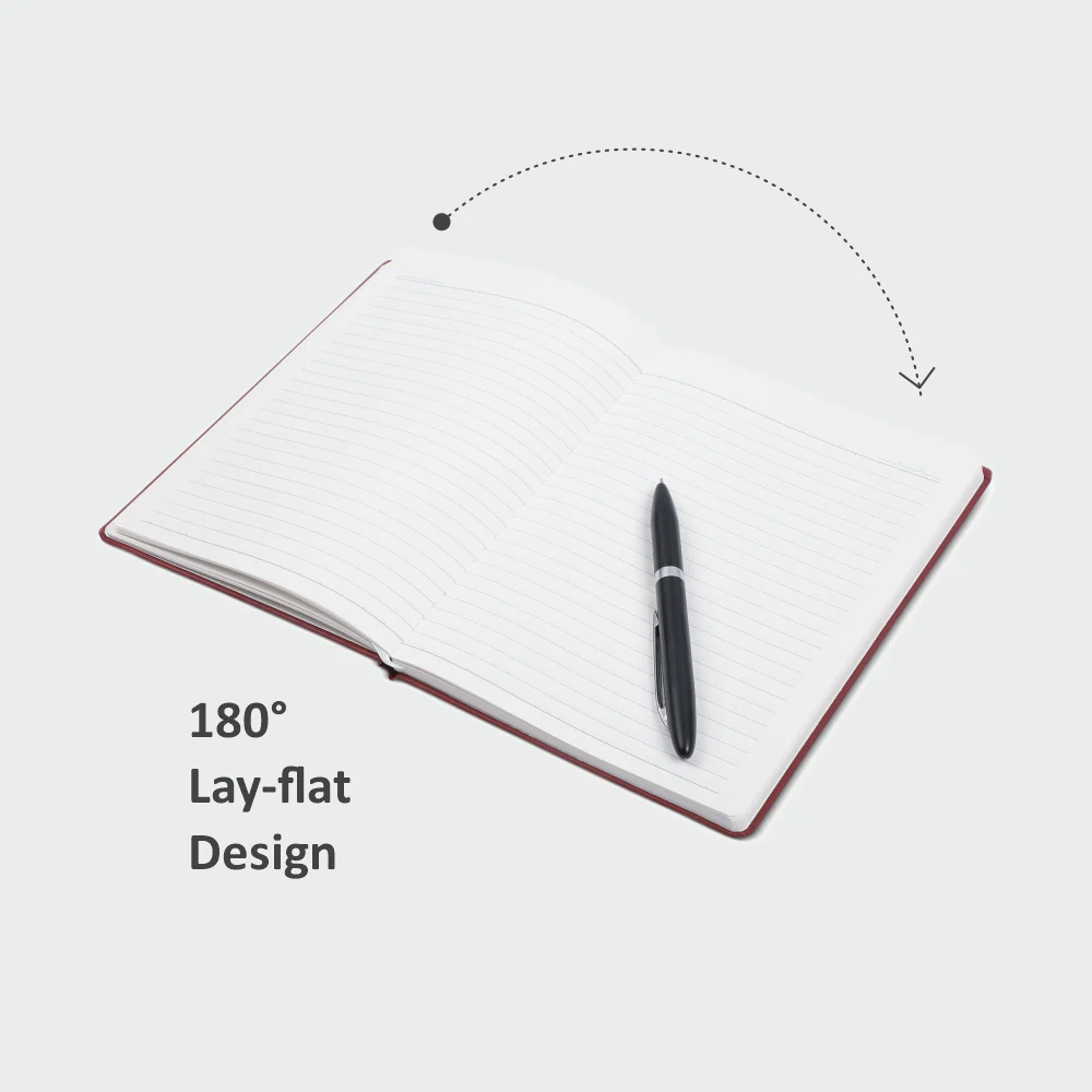 Anupam Fluct Pro Journal Notebook A5-160 Pages-Matte Finish PVC Cover Journals - Image 6