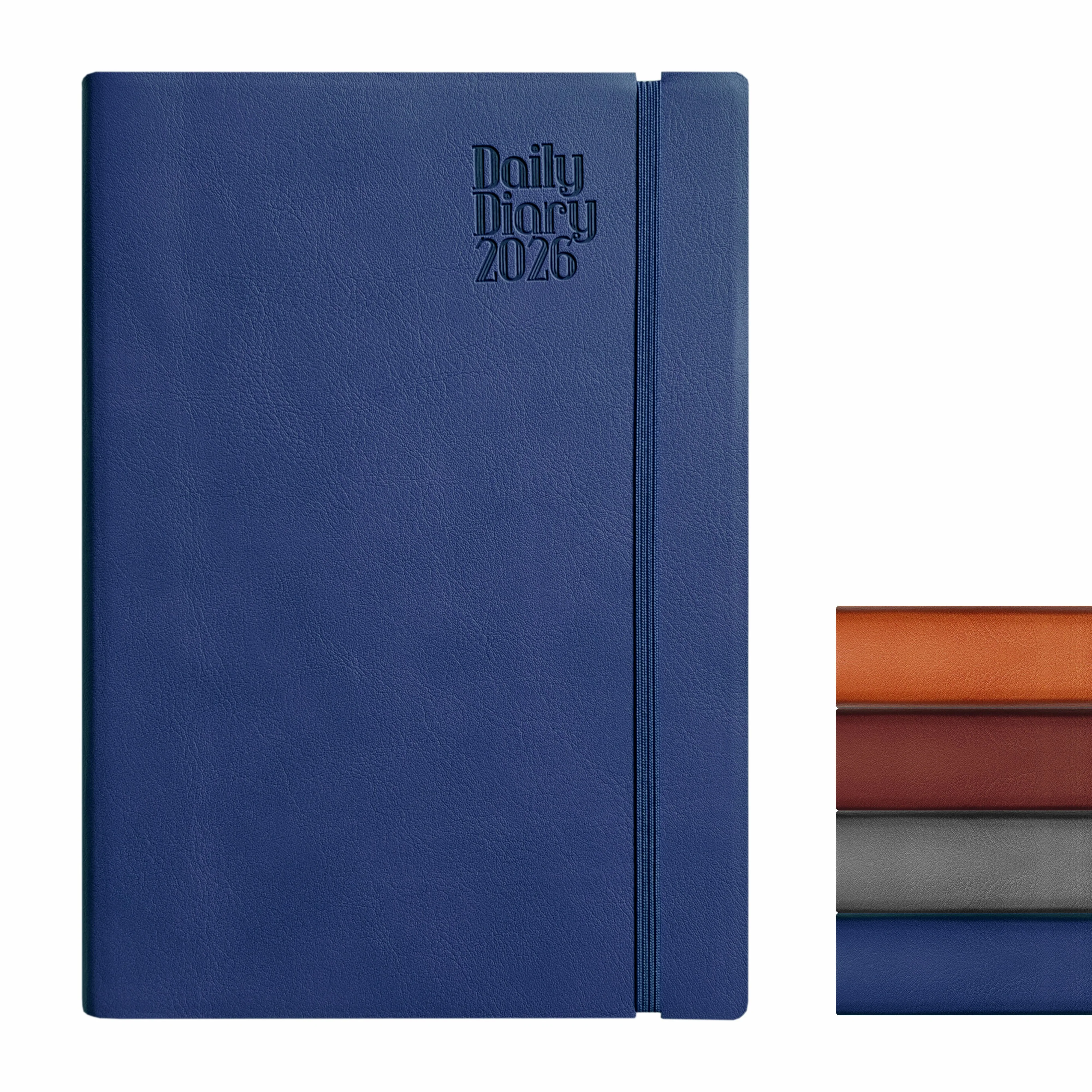 Anupam Flxy 2026 Diary with Dates - 80 GSM Paper 2026 Daily Planner Full Page Per Day with Monthly Calendar, 365 Days New Year Diary, Flexible Leather PU Cover, Matching Elastic Closure - Image 17