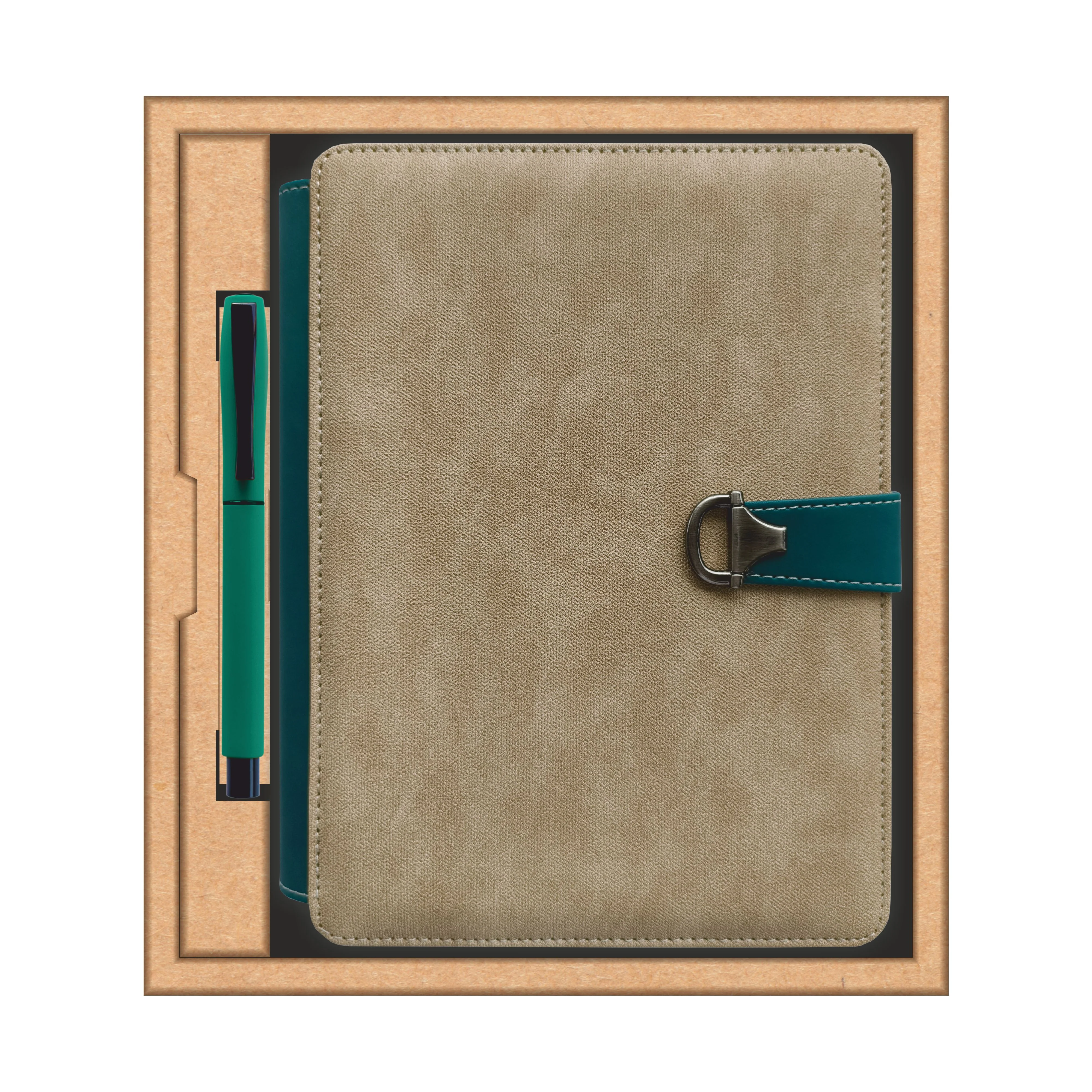 Anupam Glitz Journal Notebook 100 Gsm PU Leather Notebook| A5 Planner with Magnetic Closure, Water & Bill Tracker, Monthly & Yearly Planner, 180° Flat Design, Card Pockets, Passport Holder & Metal Pen – 120 Pages