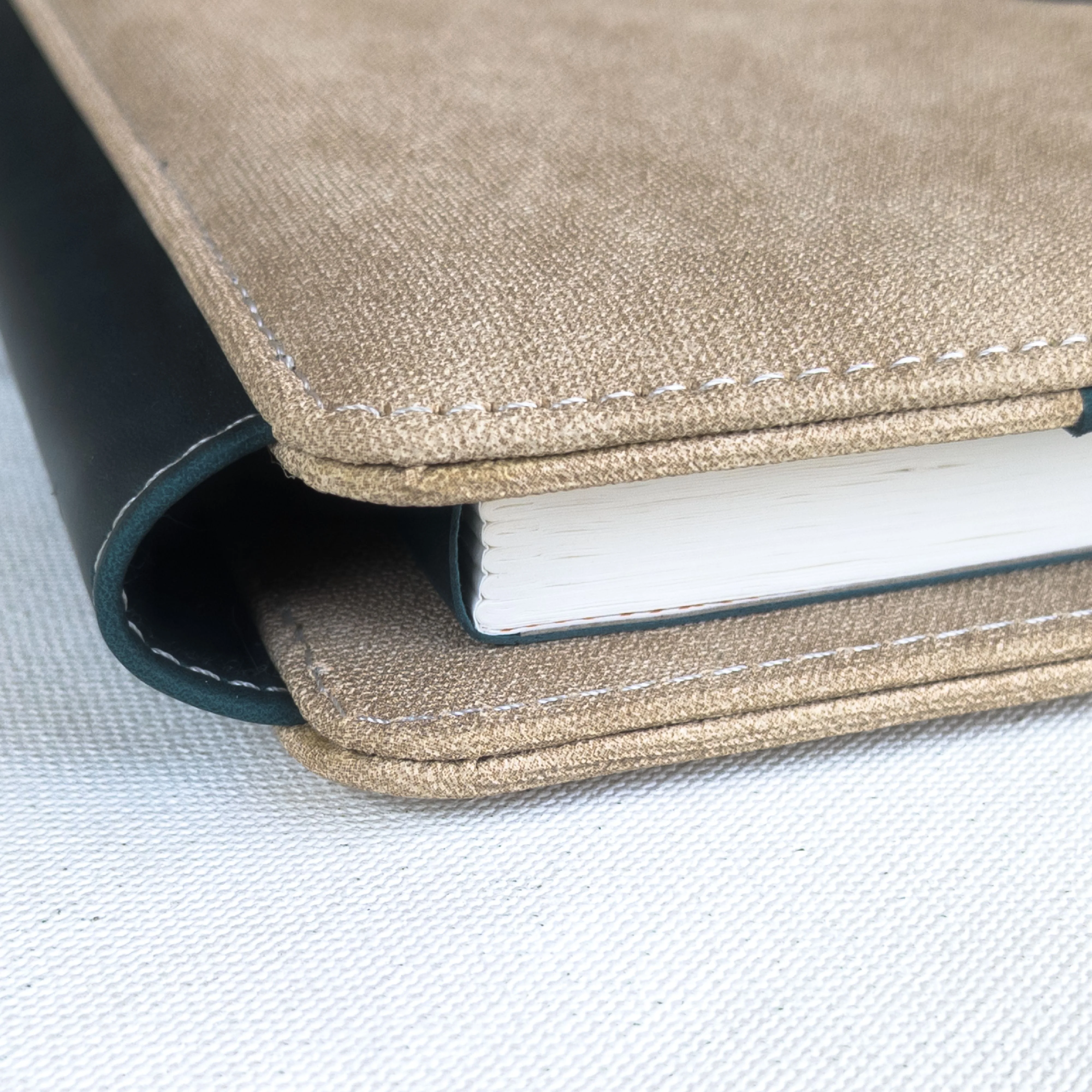 Anupam Glitz Journal Notebook 100 Gsm PU Leather Notebook| A5 Planner with Magnetic Closure, Water & Bill Tracker, Monthly & Yearly Planner, 180° Flat Design, Card Pockets, Passport Holder & Metal Pen – 120 Pages - Image 10
