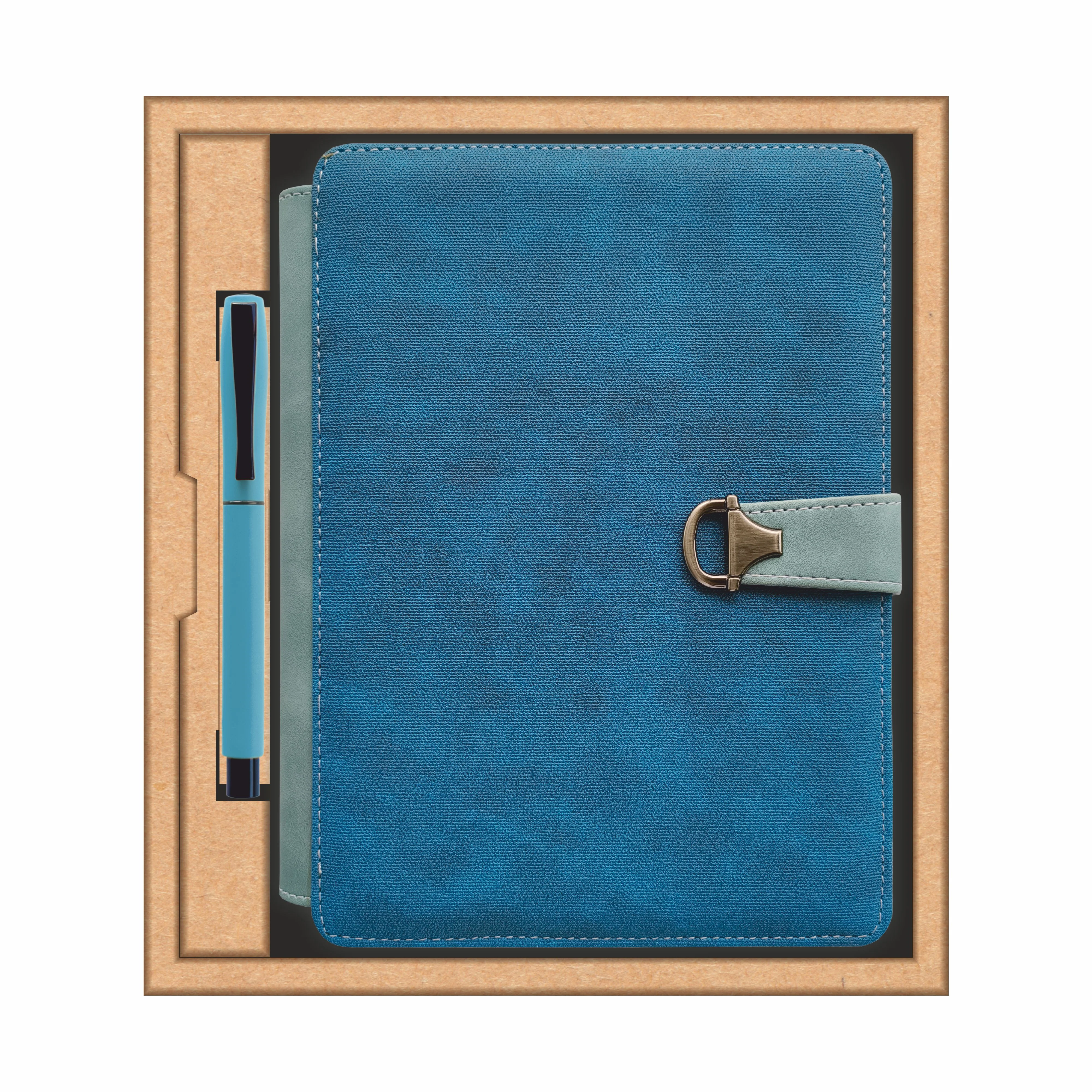 Anupam Glitz Journal Notebook 100 Gsm PU Leather Notebook| A5 Planner with Magnetic Closure, Water & Bill Tracker, Monthly & Yearly Planner, 180° Flat Design, Card Pockets, Passport Holder & Metal Pen – 120 Pages - Image 11