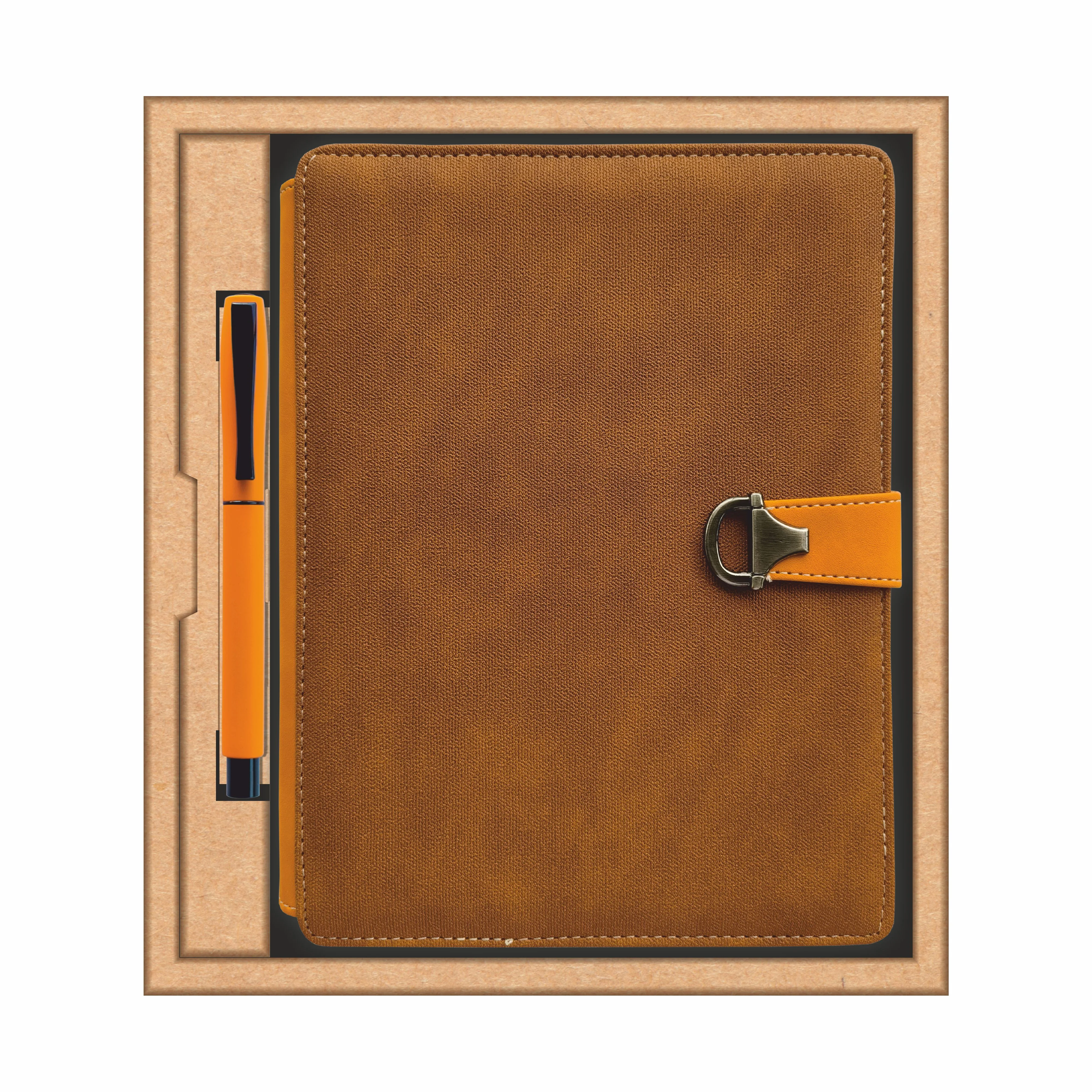 Anupam Glitz Journal Notebook 100 Gsm PU Leather Notebook| A5 Planner with Magnetic Closure, Water & Bill Tracker, Monthly & Yearly Planner, 180° Flat Design, Card Pockets, Passport Holder & Metal Pen – 120 Pages - Image 19