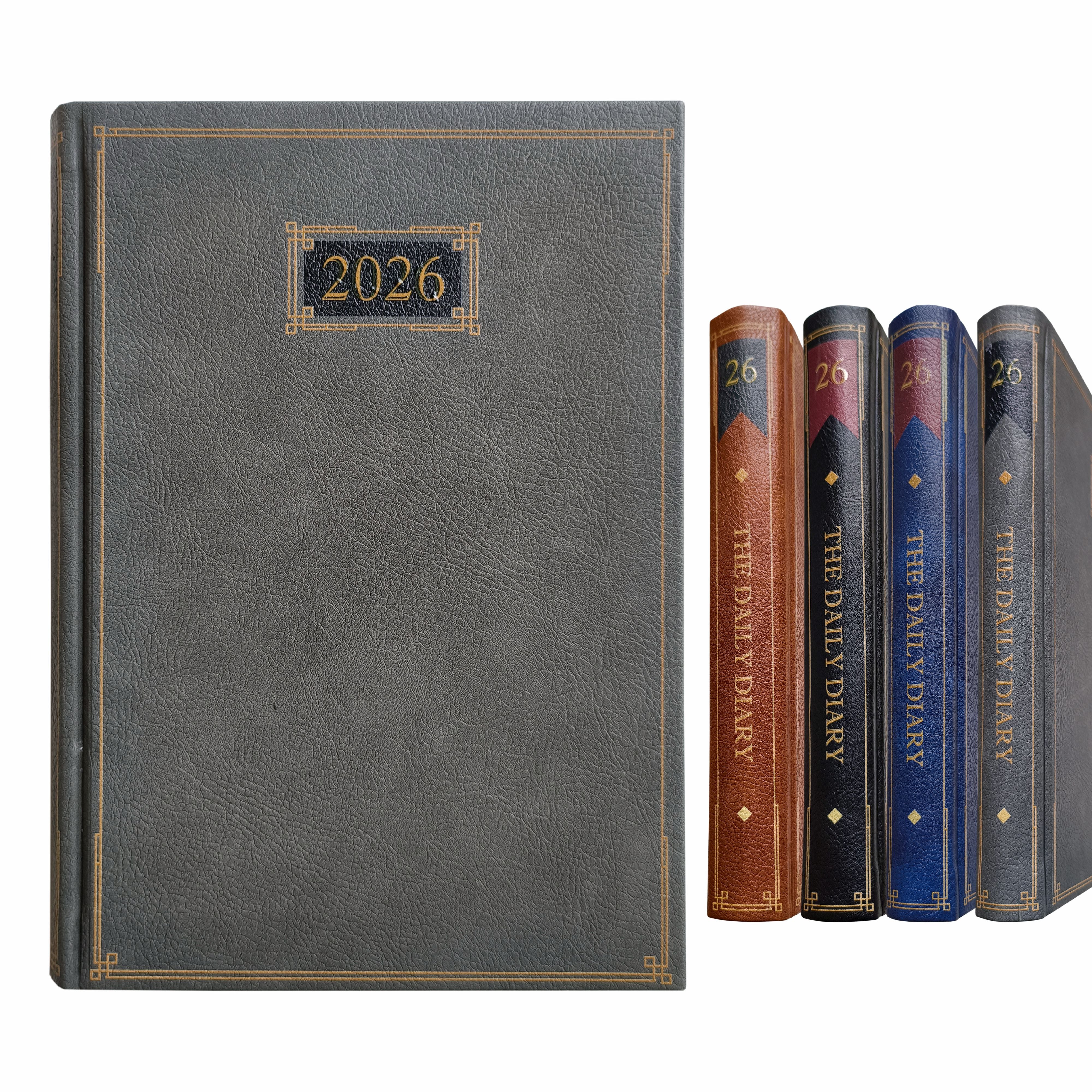 Anupam Goth 2026 Diary with Dates, Daily Planner Full Page Per Day with Monthly Calendar, January to December New Year Office Diary – 365 Days Canvas Textured PU Cover – 80 GSM - Image 17
