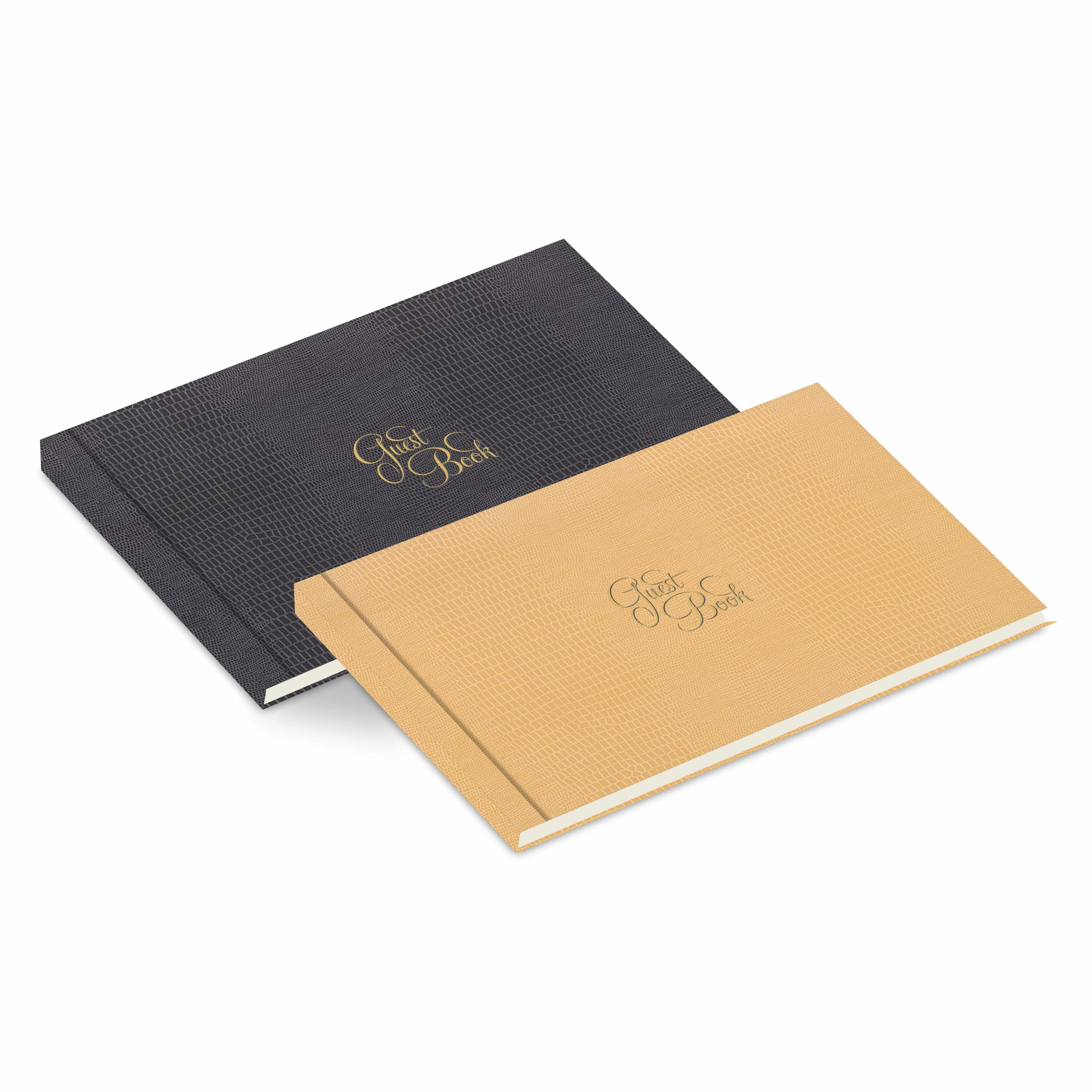 Anupam Guest/Visitors Book - Hard Bound Paisley Design Cloth Cover with Hot Foil Design-Landscape- 90 GSM - 144 Pages for Business, Hotels, Reception - Image 6