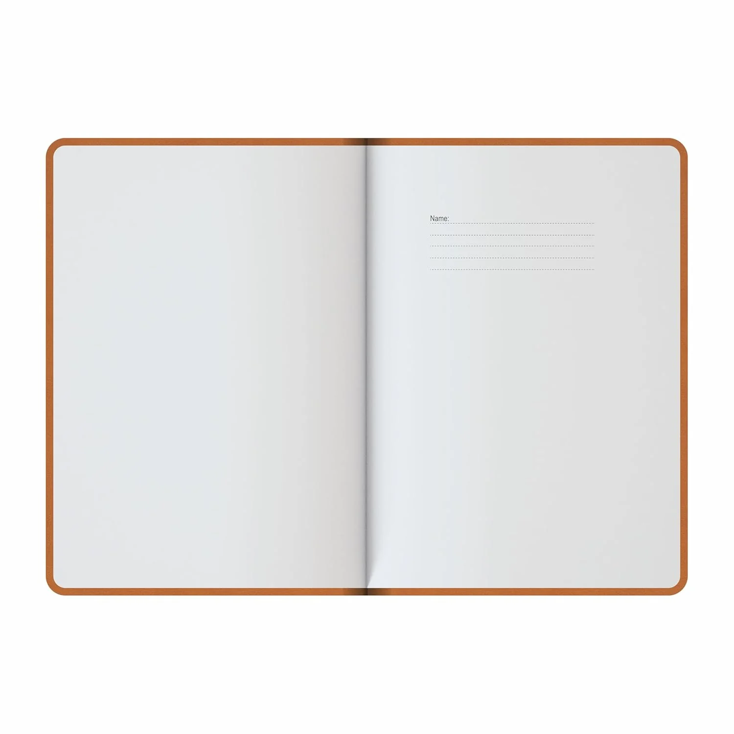 Anupam Hexy A5 Plain Notebook 192 Pages, 80 GSM Plain Journal Leather Textured PU  Cover , Office Notebook - for journaling, writing, Note Taking, Diary - Image 5