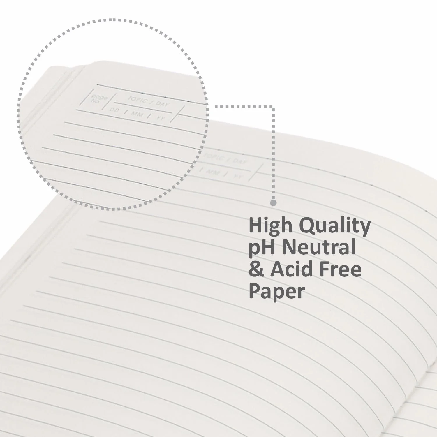 Anupam Hue Journal Ruled A5 Notebook 192 Pages 80Gsm Matte Finish Flexible PVC Cover Journal for Unisex, Daily Journal Notebook - Image 3