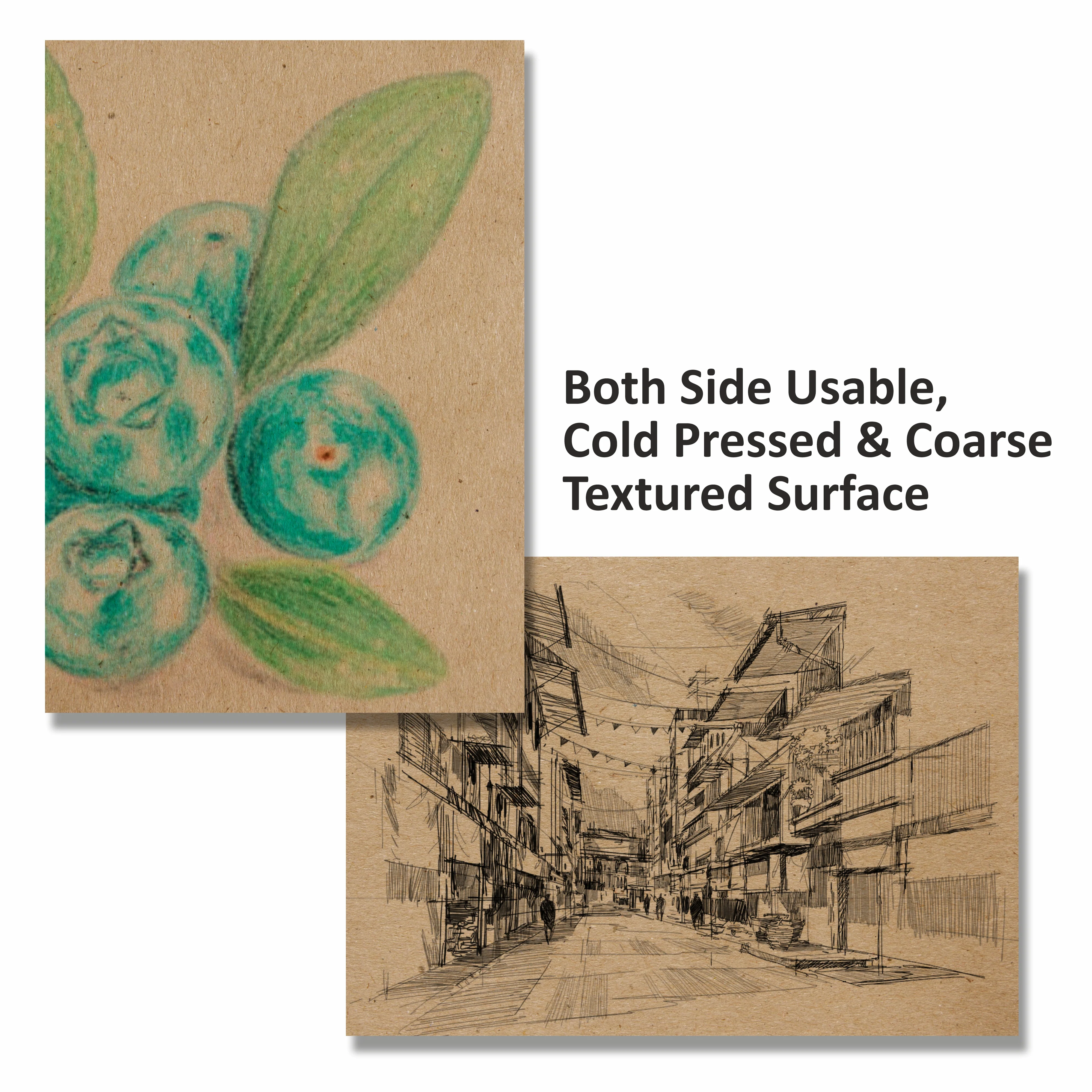 Anupam Kraft Paper Brown Colour-100% Recyclable Acid Free - Plain Paper-Loose Sheets-180 GSM - Image 21