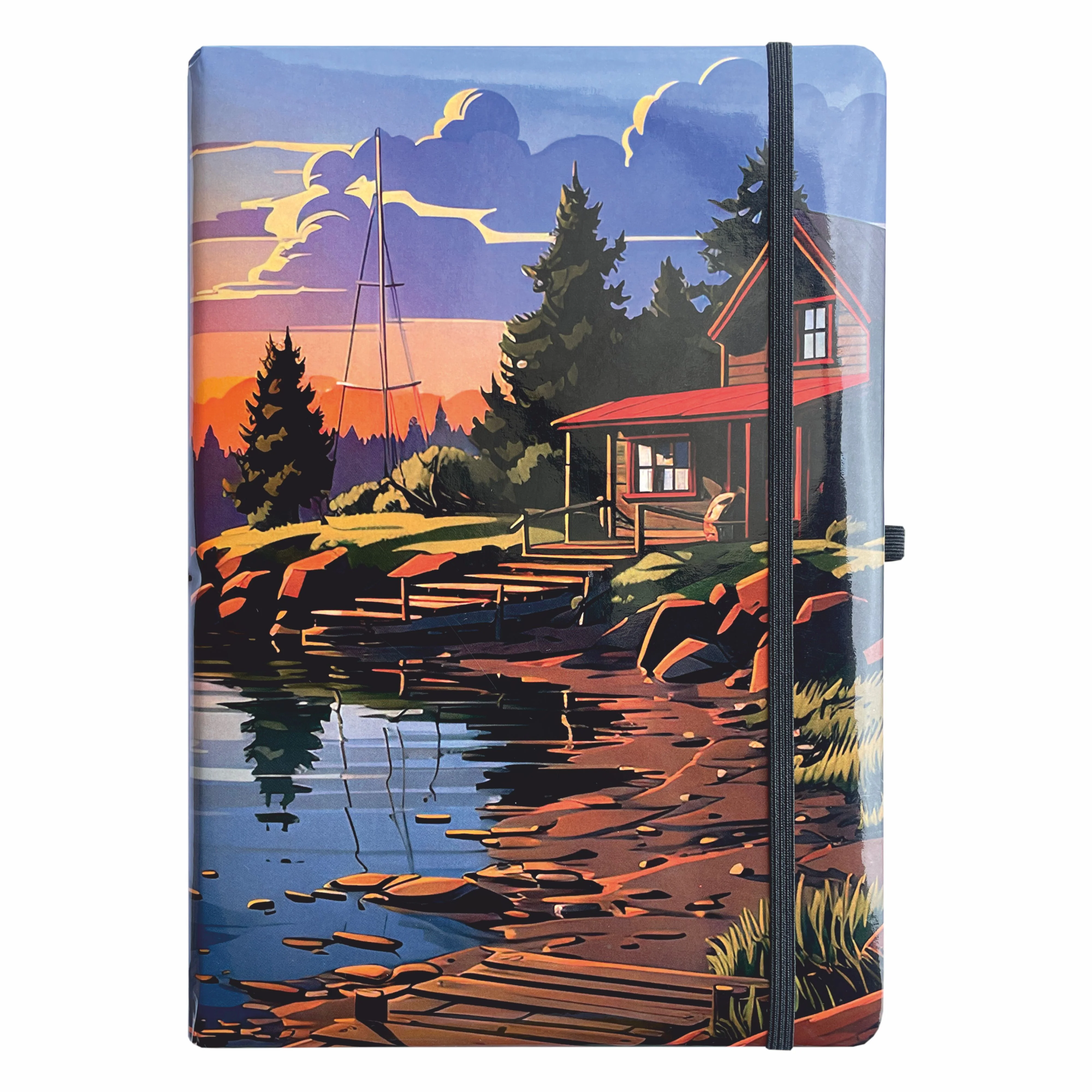 Anupam Lyv Journal - 192 Pages, Soft Cover, Hardbound with Elastic Closure & Pen Loop - Image 10