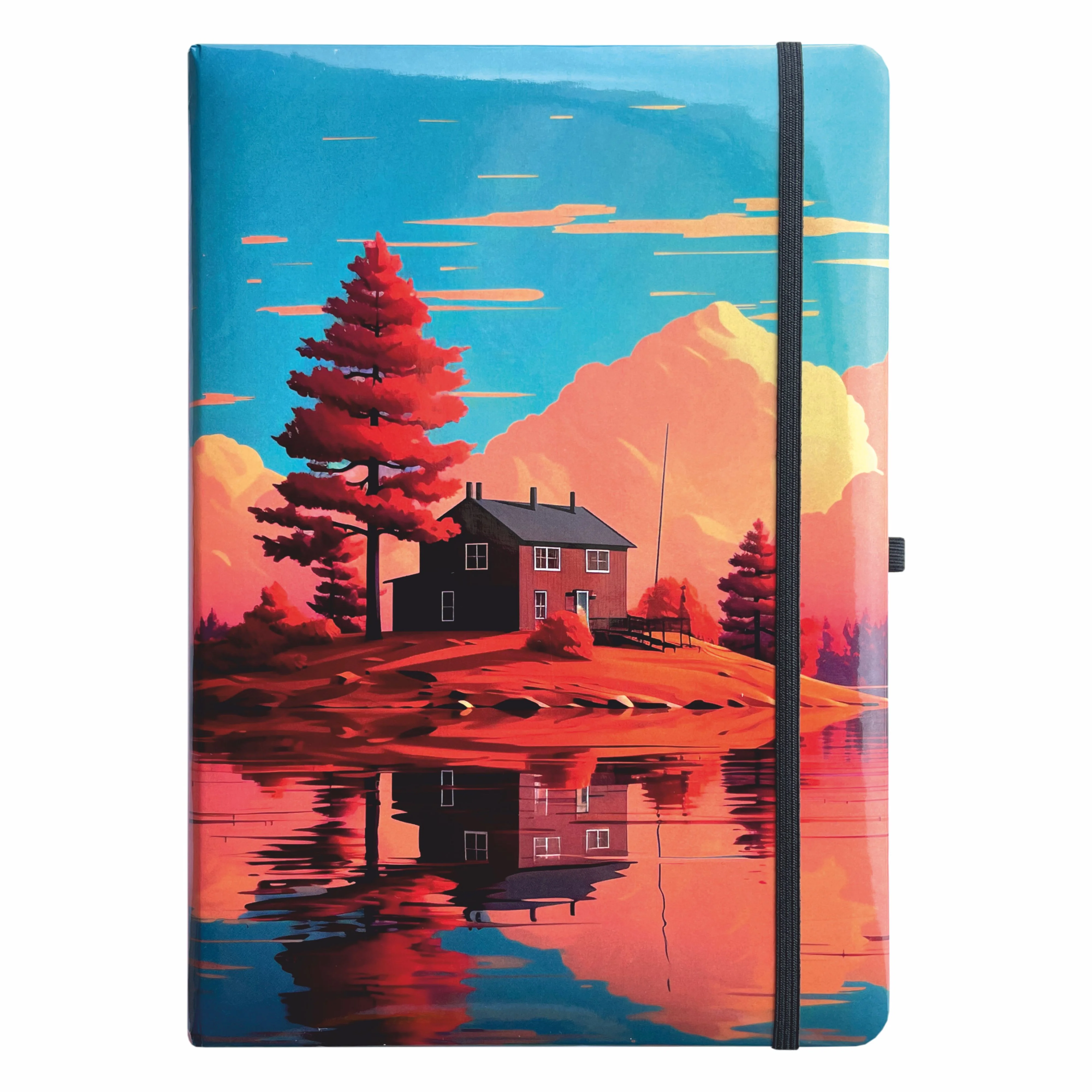 Anupam Lyv Journal - 192 Pages, Soft Cover, Hardbound with Elastic Closure & Pen Loop - Image 12