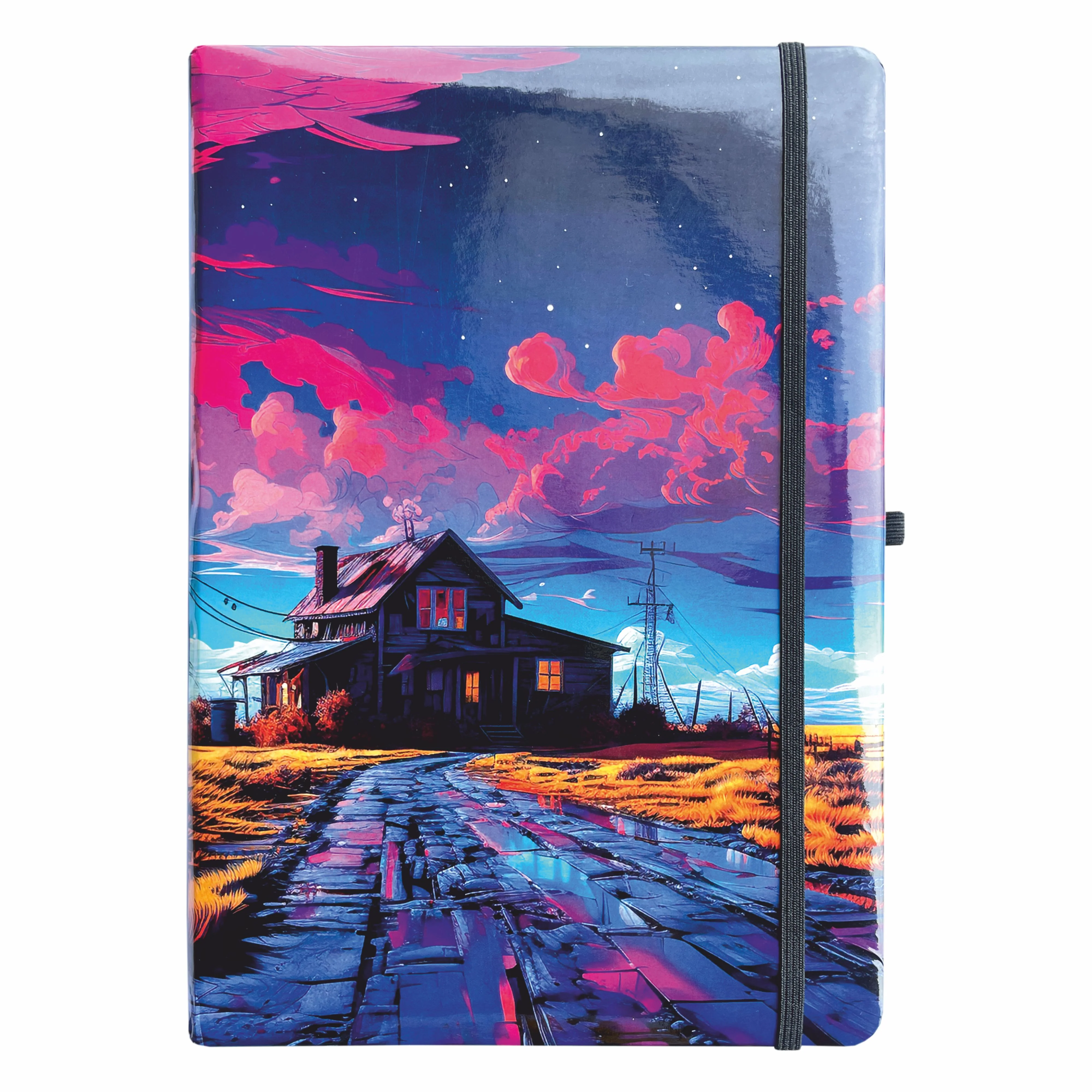 Anupam Lyv Journal - 192 Pages, Soft Cover, Hardbound with Elastic Closure & Pen Loop - Image 15