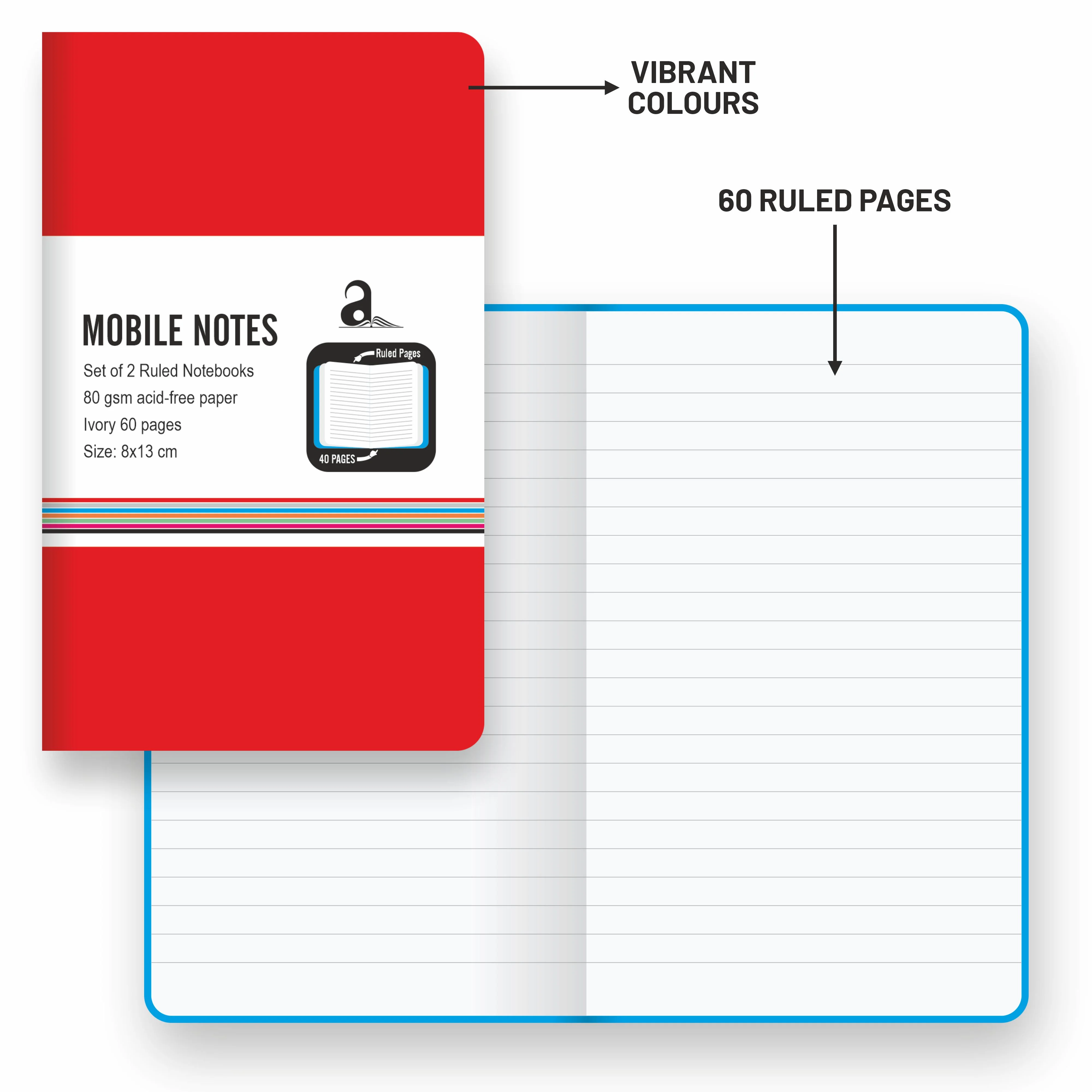 Anupam Mobile Notes Set - (Pack Of 2) - Image 4