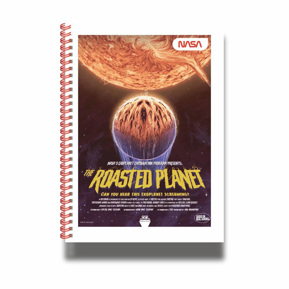 Anupam NASA 1 Subject Notebook A4, 70 GSM, 70 Sheets (140 Pages) College Ruled/Plain Spiral Subject Notebook for Work, School Supplies, Home & Office, Writing Journal - Image 8