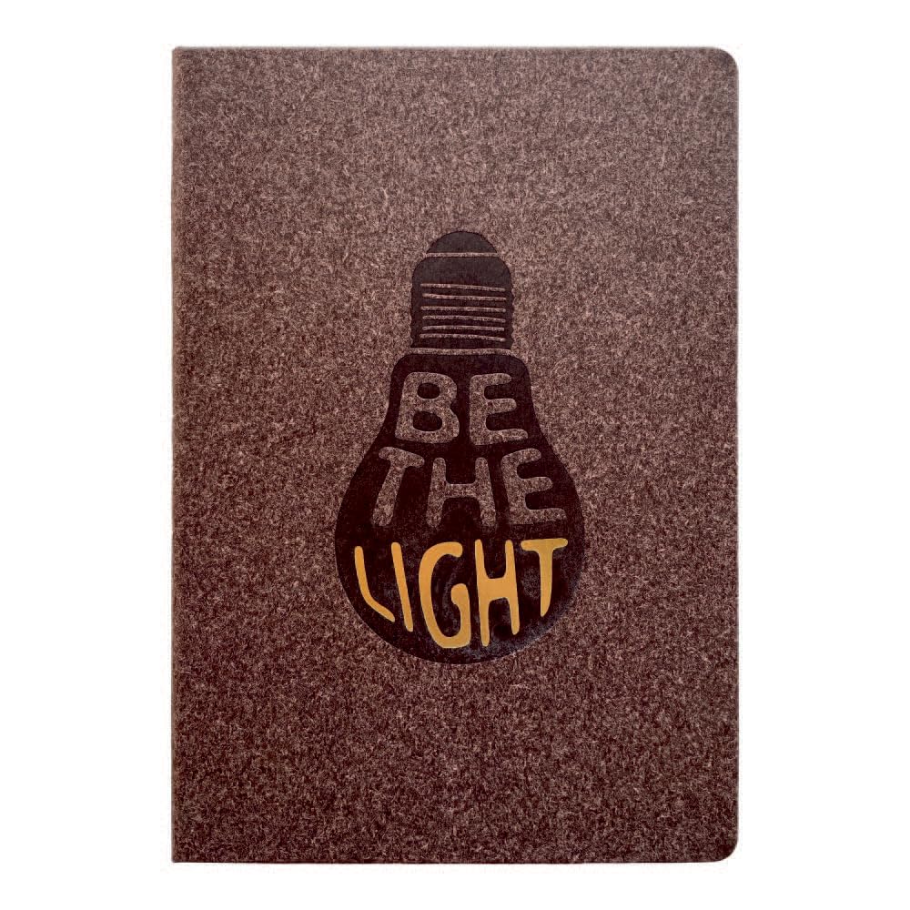 Anupam Natal A5 Ruled Journal Notebook 192 Pages 80Gsm Lined Notebook 100% Recycled Paper Cover with Gold Foiling Designer Titles Journal for Notes Taking & Writing in School and Office - Image 2
